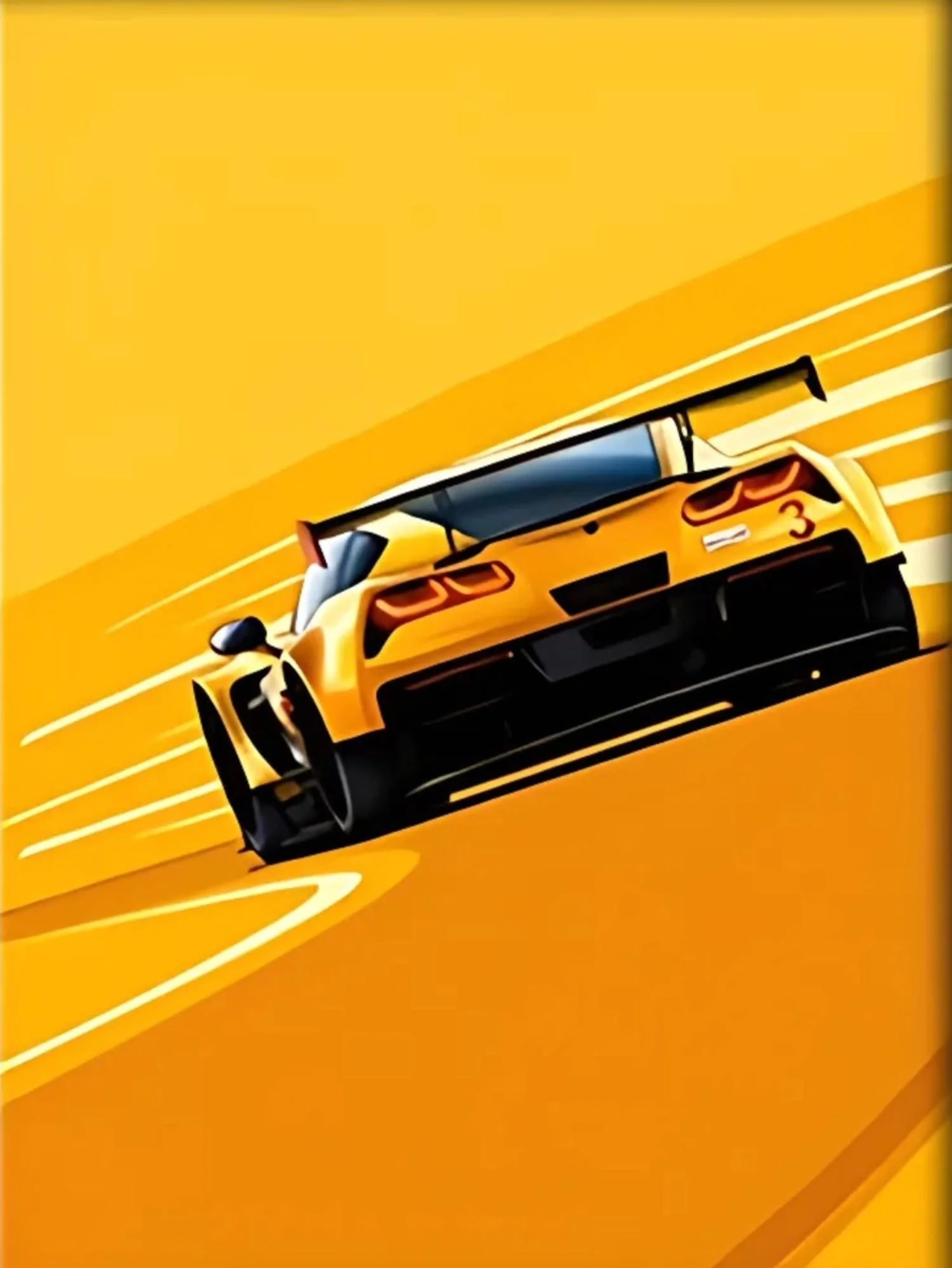 Le Mans | Vintage Style | Corvette C8.R - Image 4