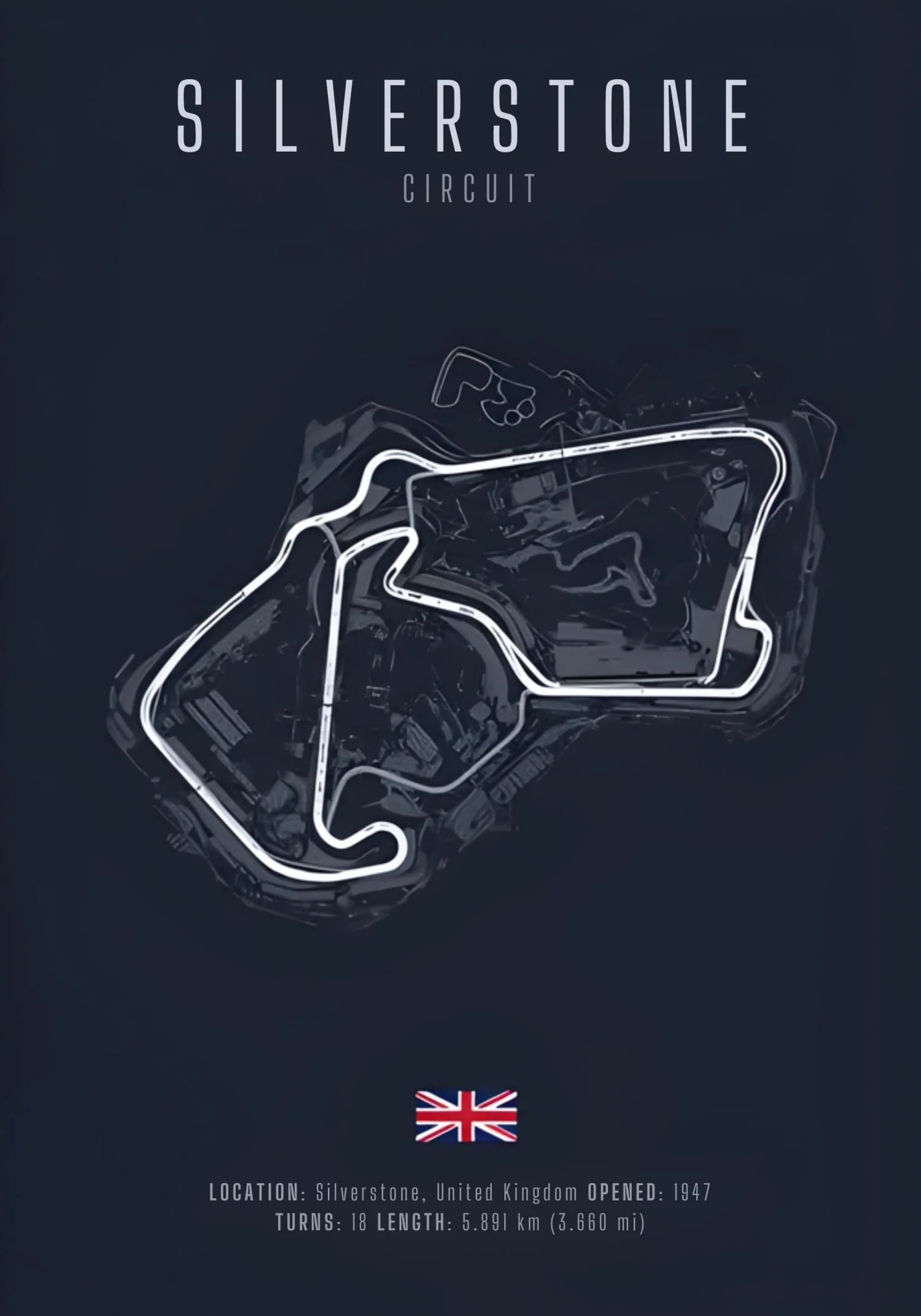 Silverstone | F1 Circuit Layout - Image 4