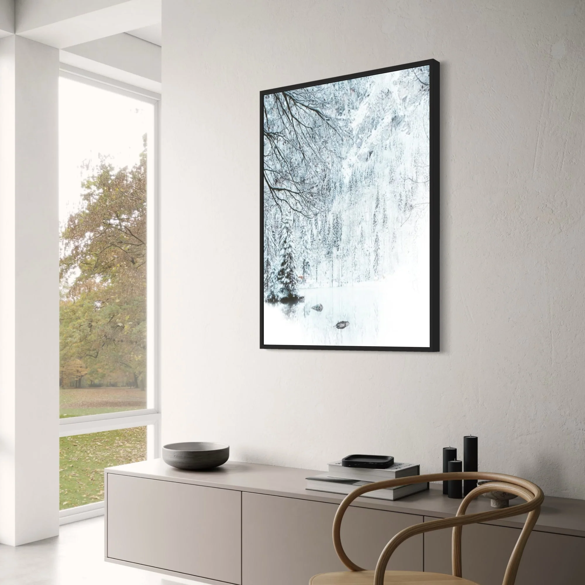 Winter Landscape | Ice Lake Scenic View - Image 3