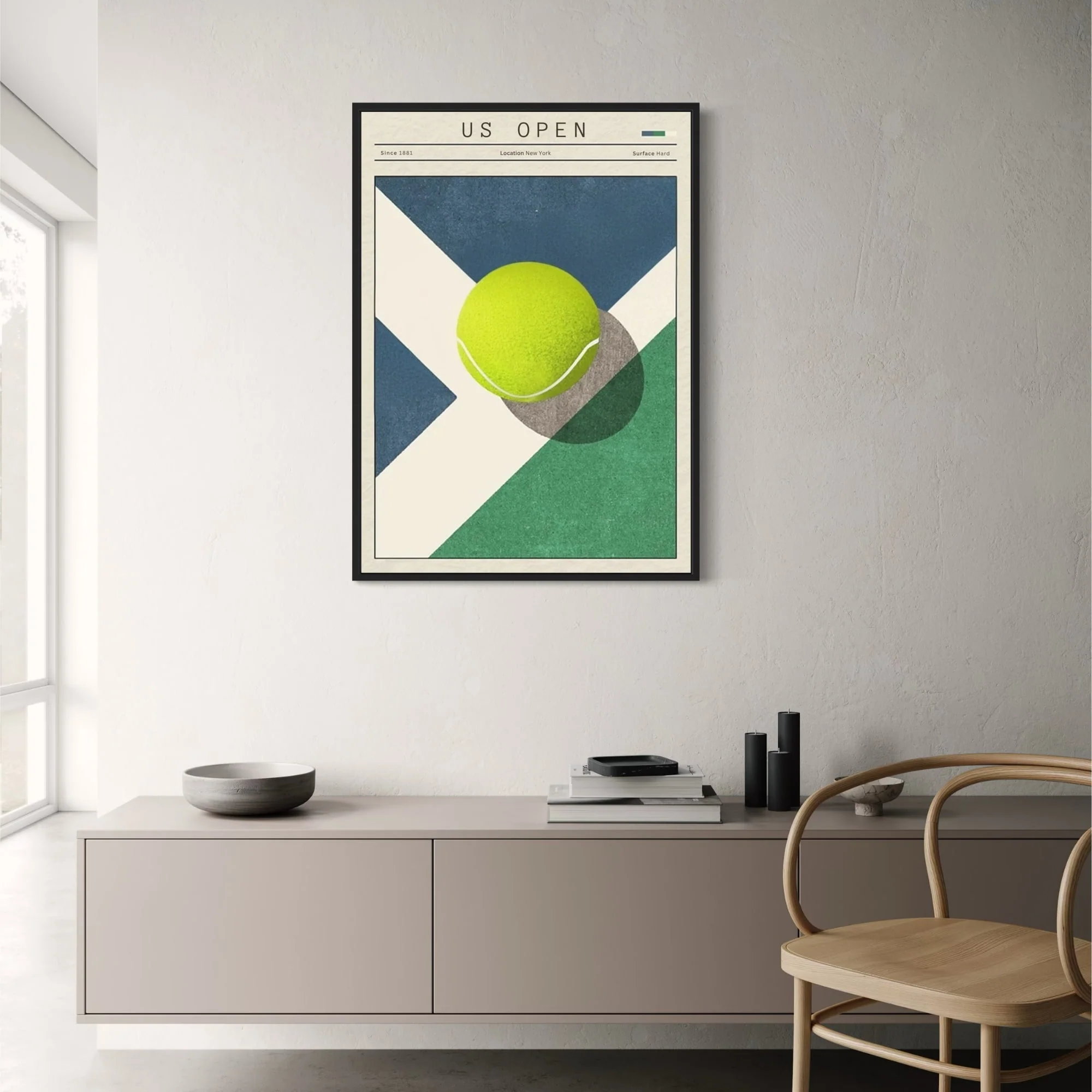 US Open | Abstract Pop Art Tennis - Image 2