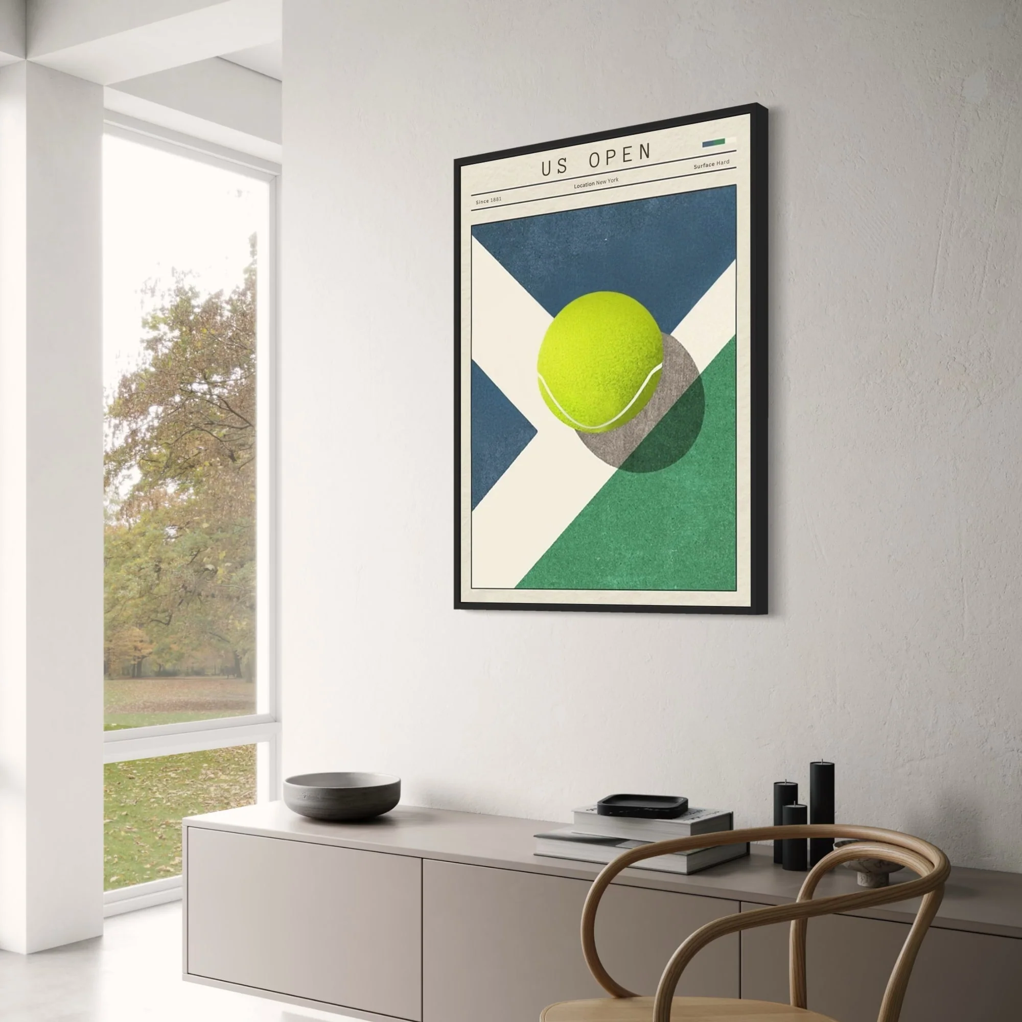 US Open | Abstract Pop Art Tennis - Image 3