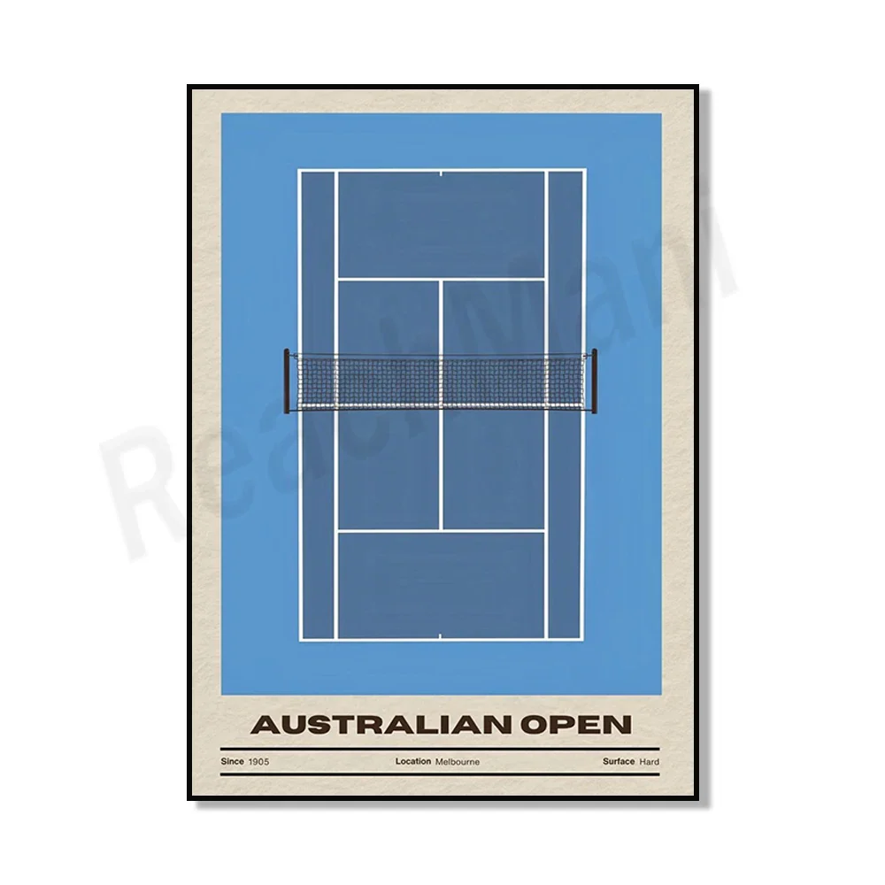 Australian Open | Abstract Pop Art Tennis