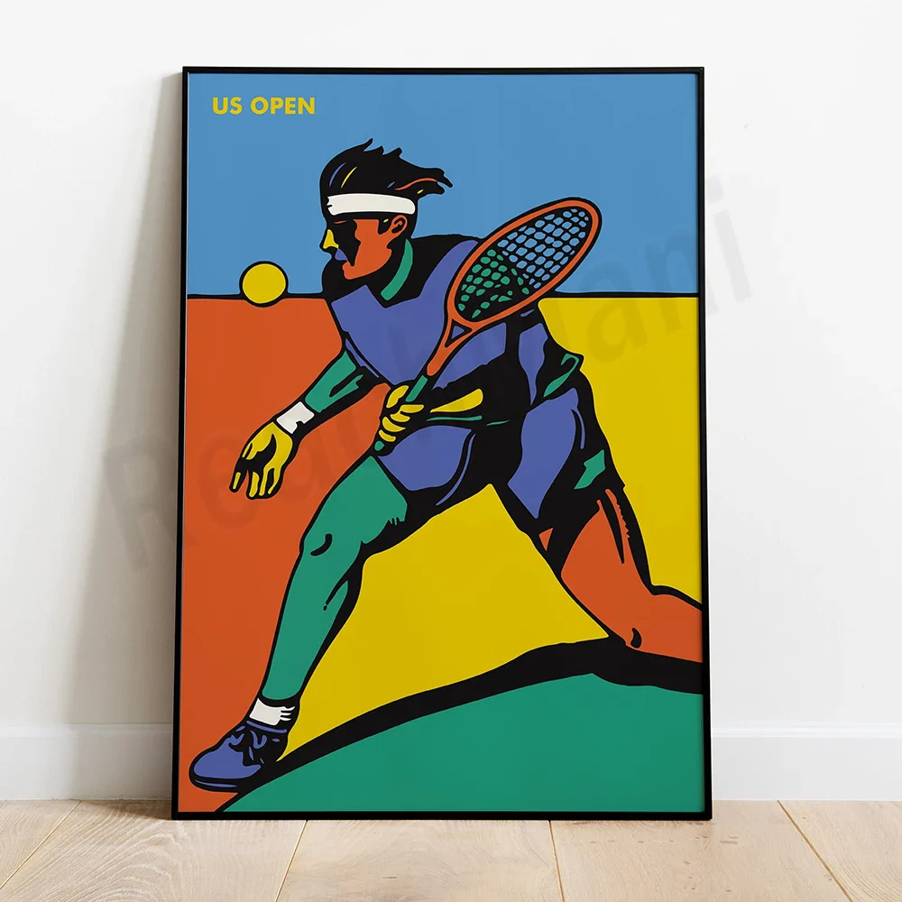 US Open | Abstract Pop Art Tennis