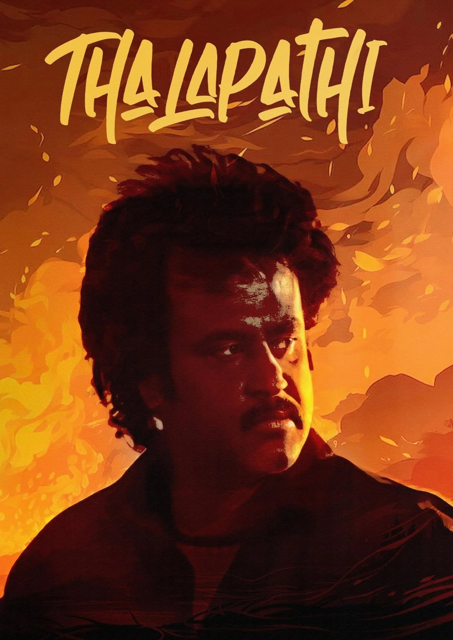 Thalapathi Rajini | Kollywood Movie Poster - Image 4