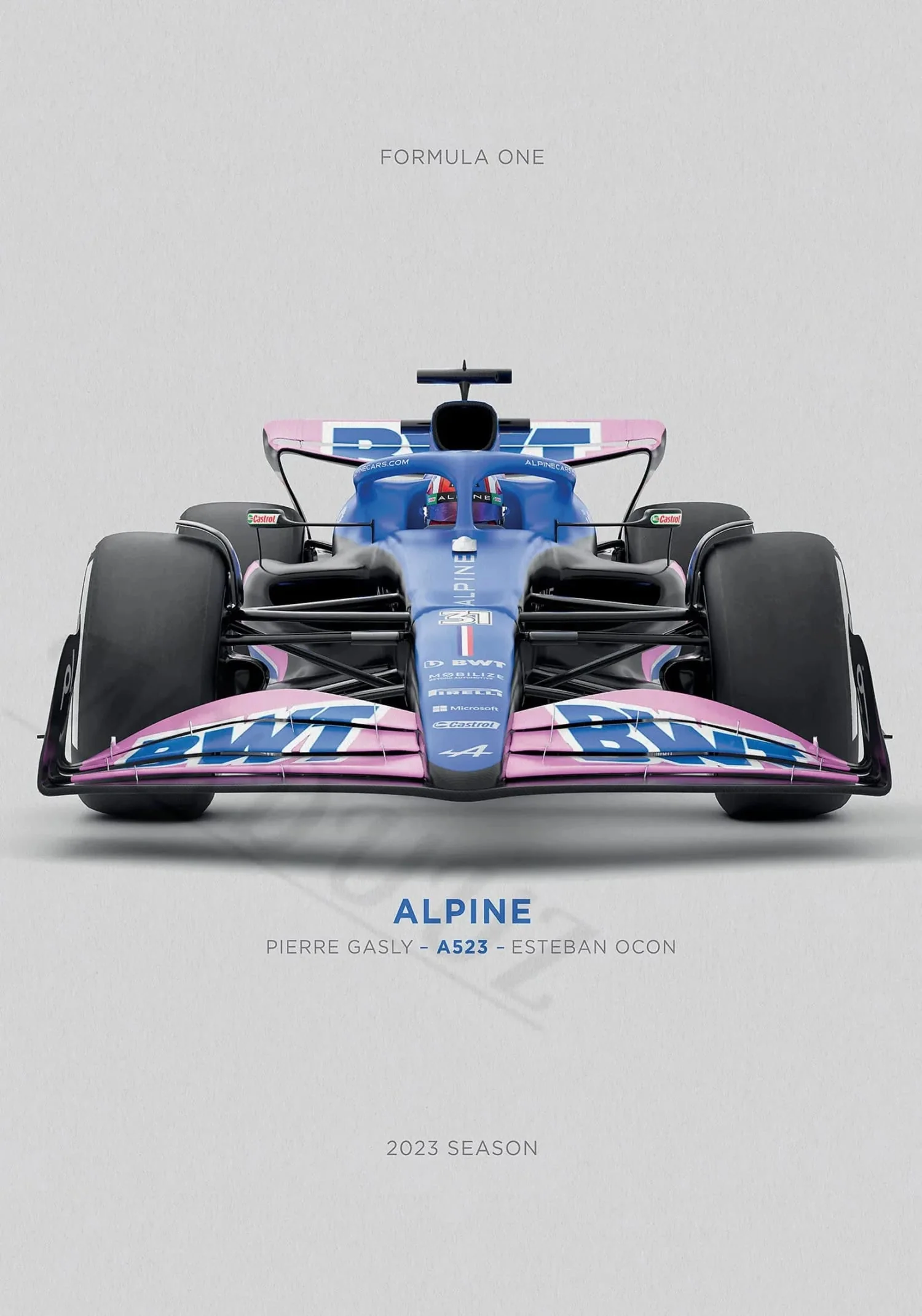 Alpine A523 | Gasly & Ocon | Formula 1 Racing - Image 4