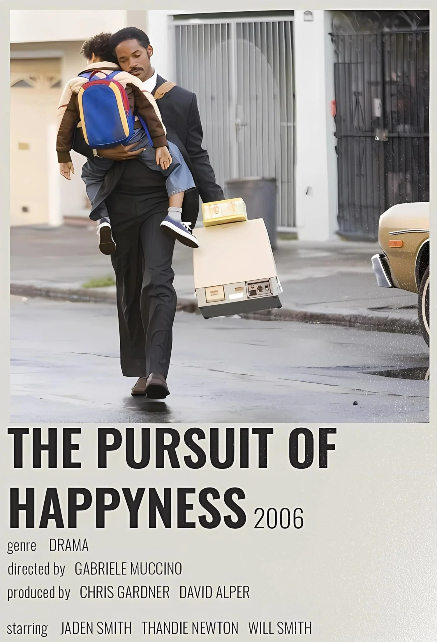 The Pursuit of Happyness | Will Smith | Movie Card - Image 4