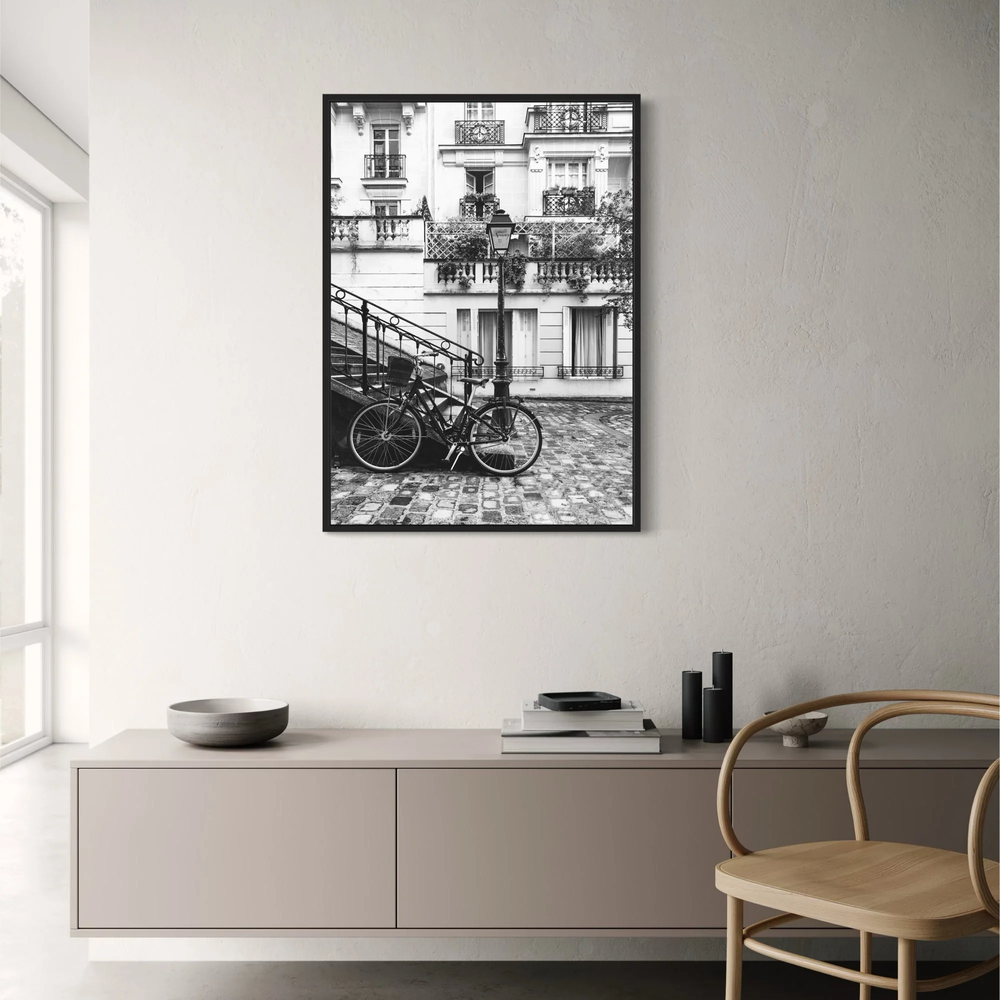 Vintage Paris Street Scene | Urban Landscape Illustration - Image 2