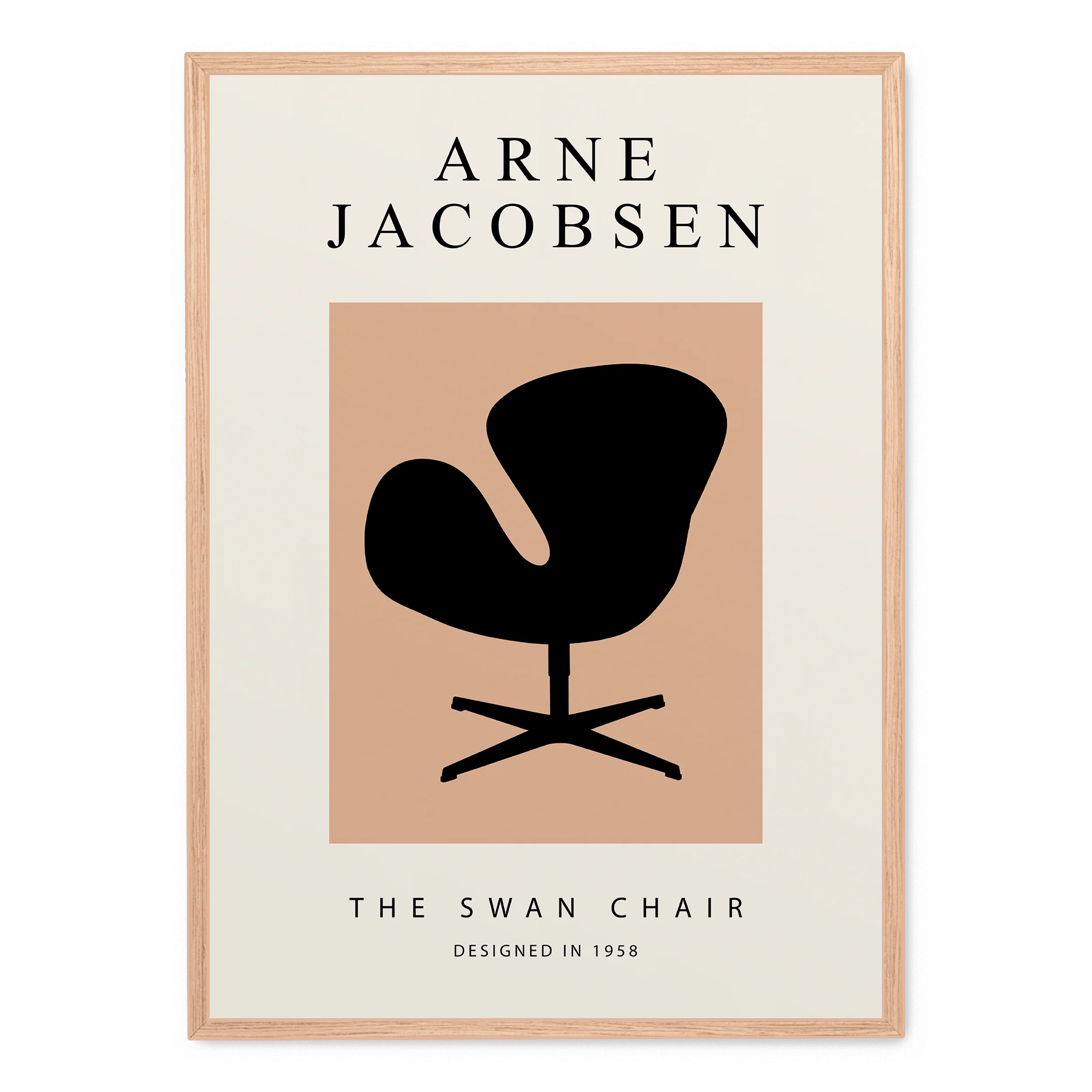 Swan Chair | Mid-Century Modern Aesthetic - Image 3