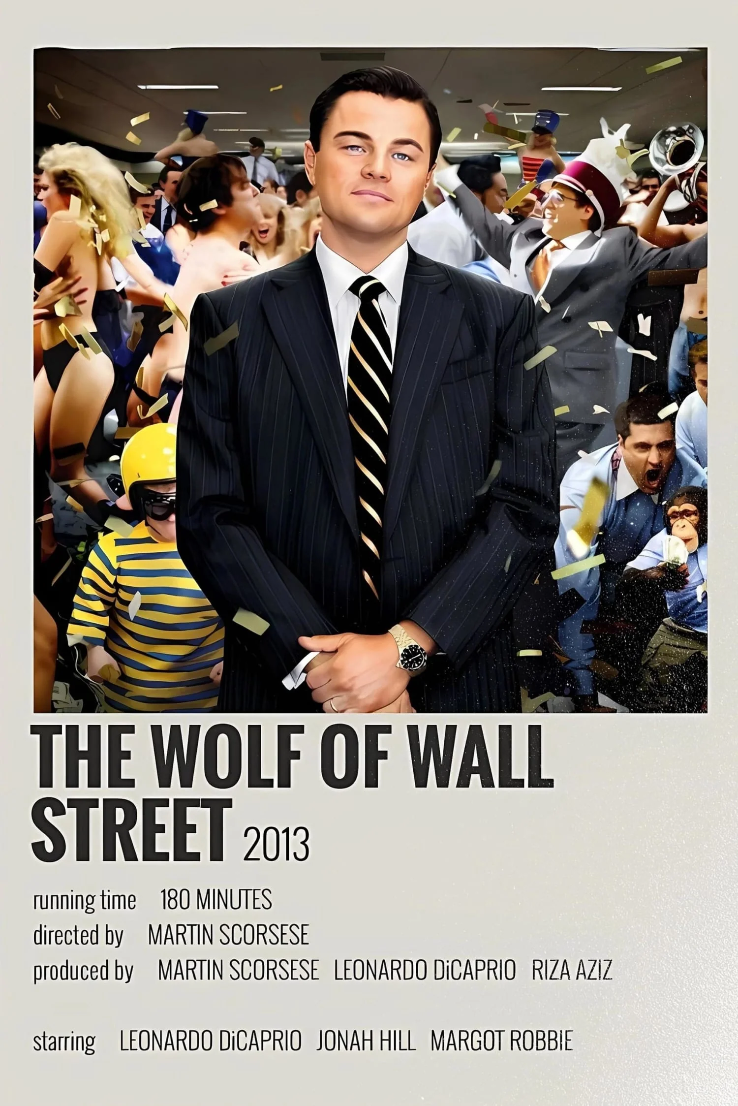 The Wolf Of Wall Street | Martin Scorsese | Movie Card - Image 4