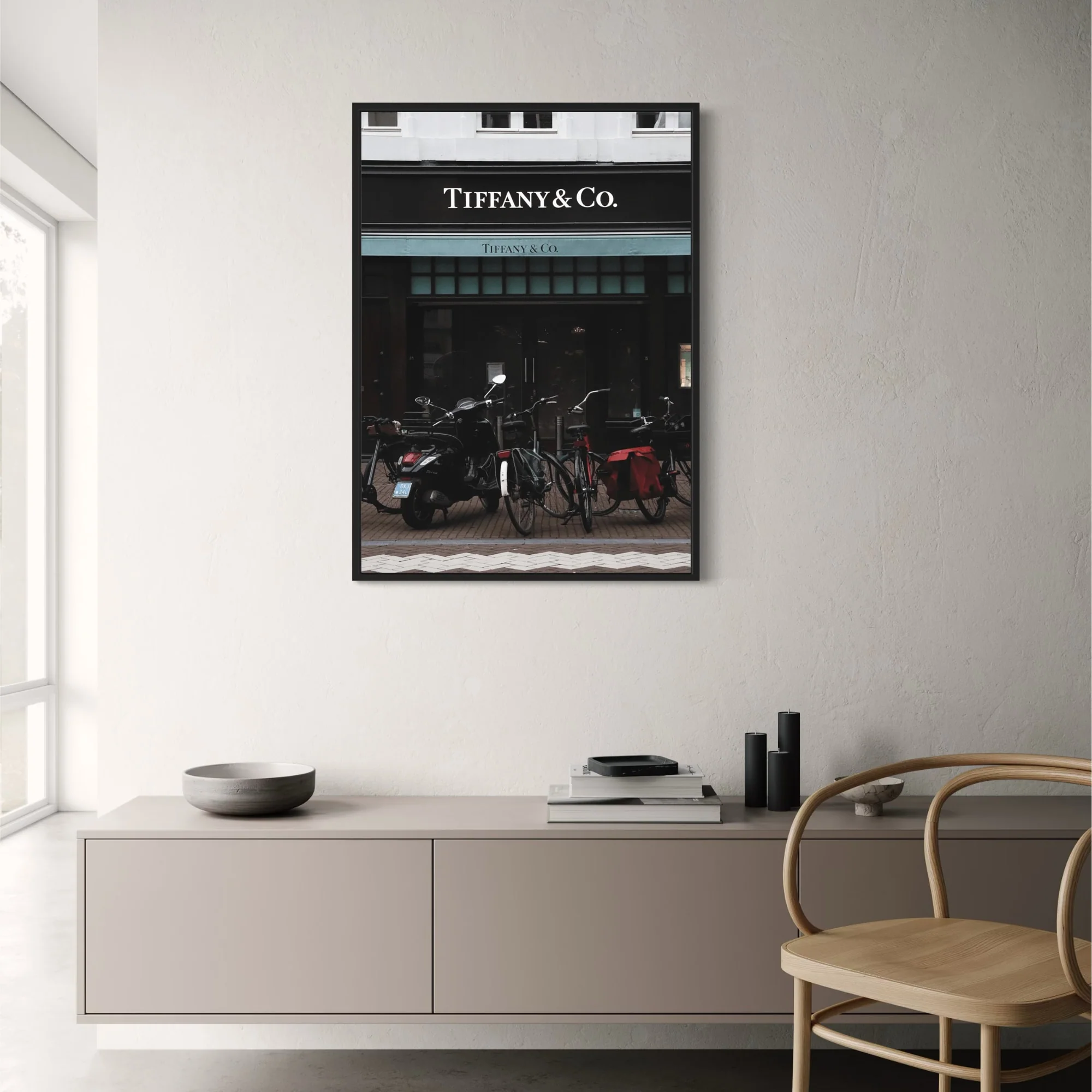 Tiffany & Bicycles | Artistic Wall Decor - Image 2