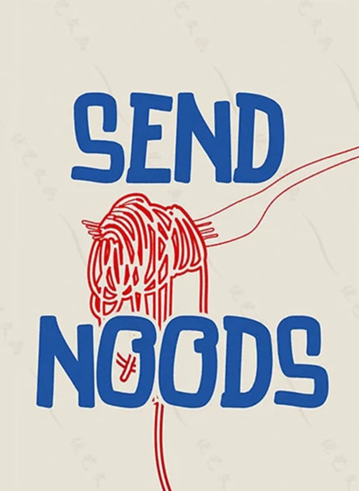 Vintage Kitchen | Send Noods | Retro Food Art - Image 4