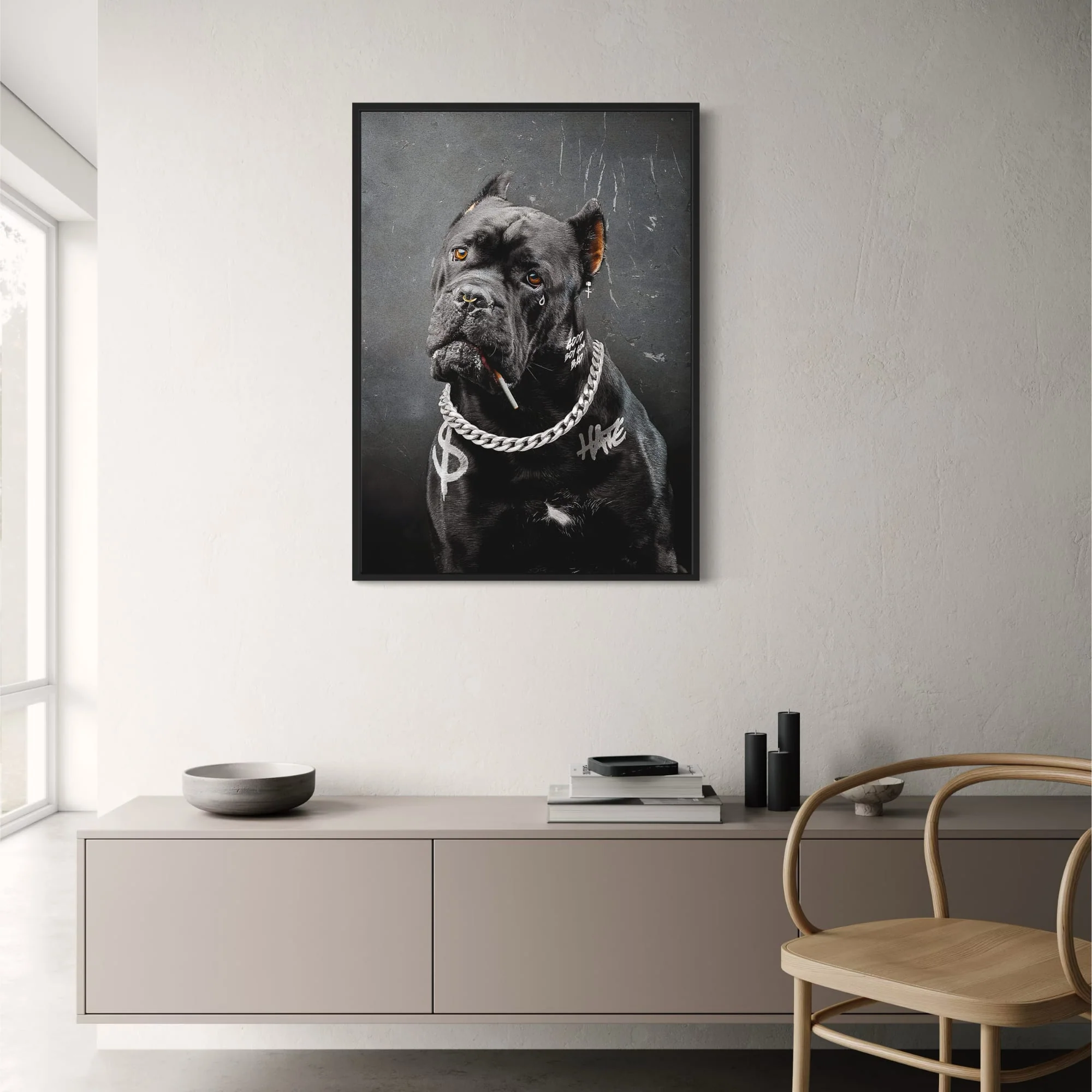 Black Dog Graffiti | Urban Street Art - Image 2