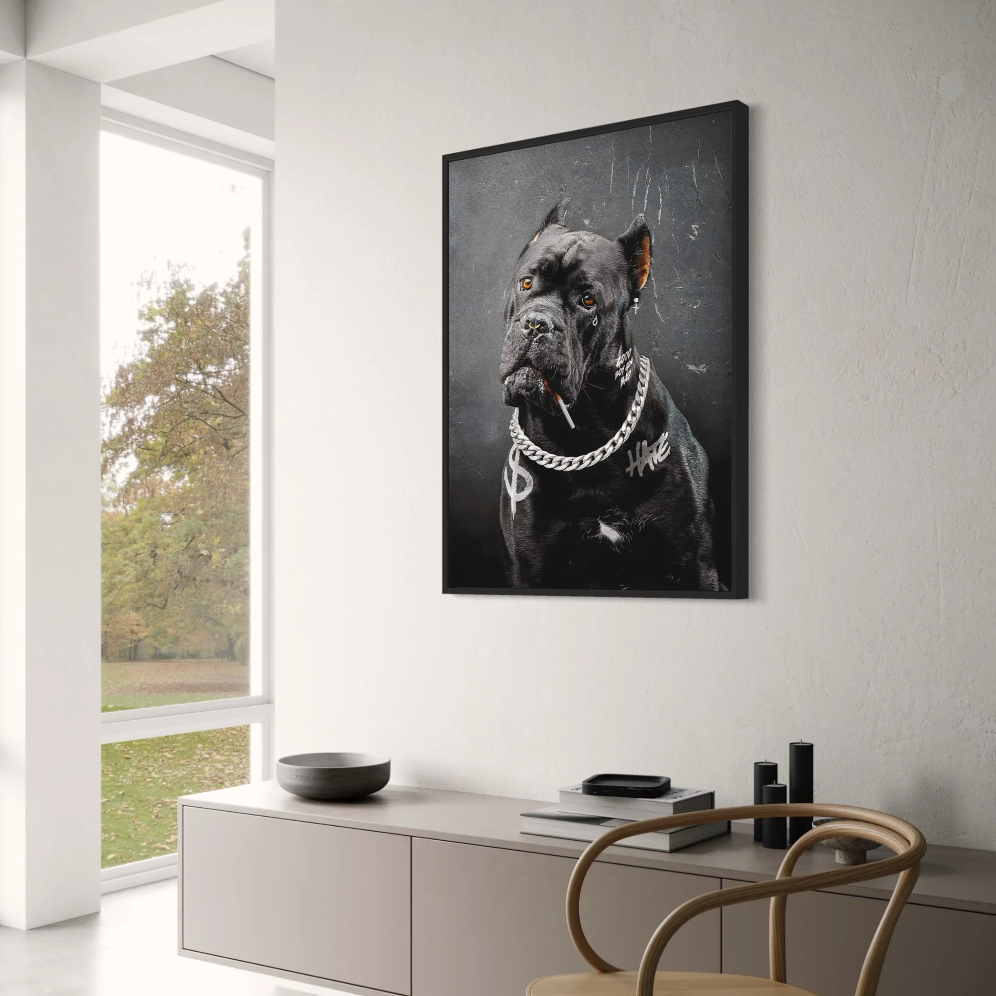 Black Dog Graffiti | Urban Street Art - Image 3