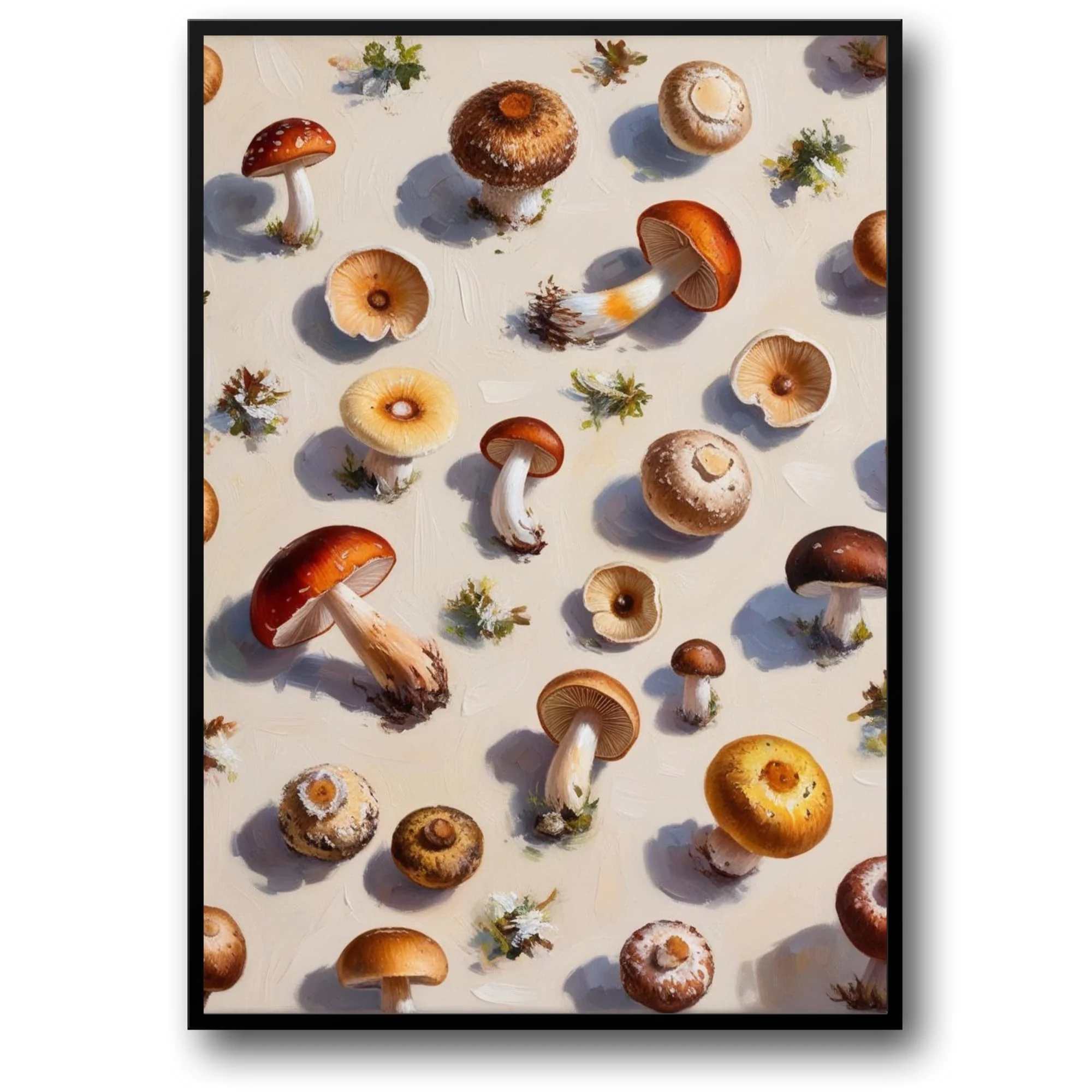 Mushrooms Mix | Vintage Botanical Illustration