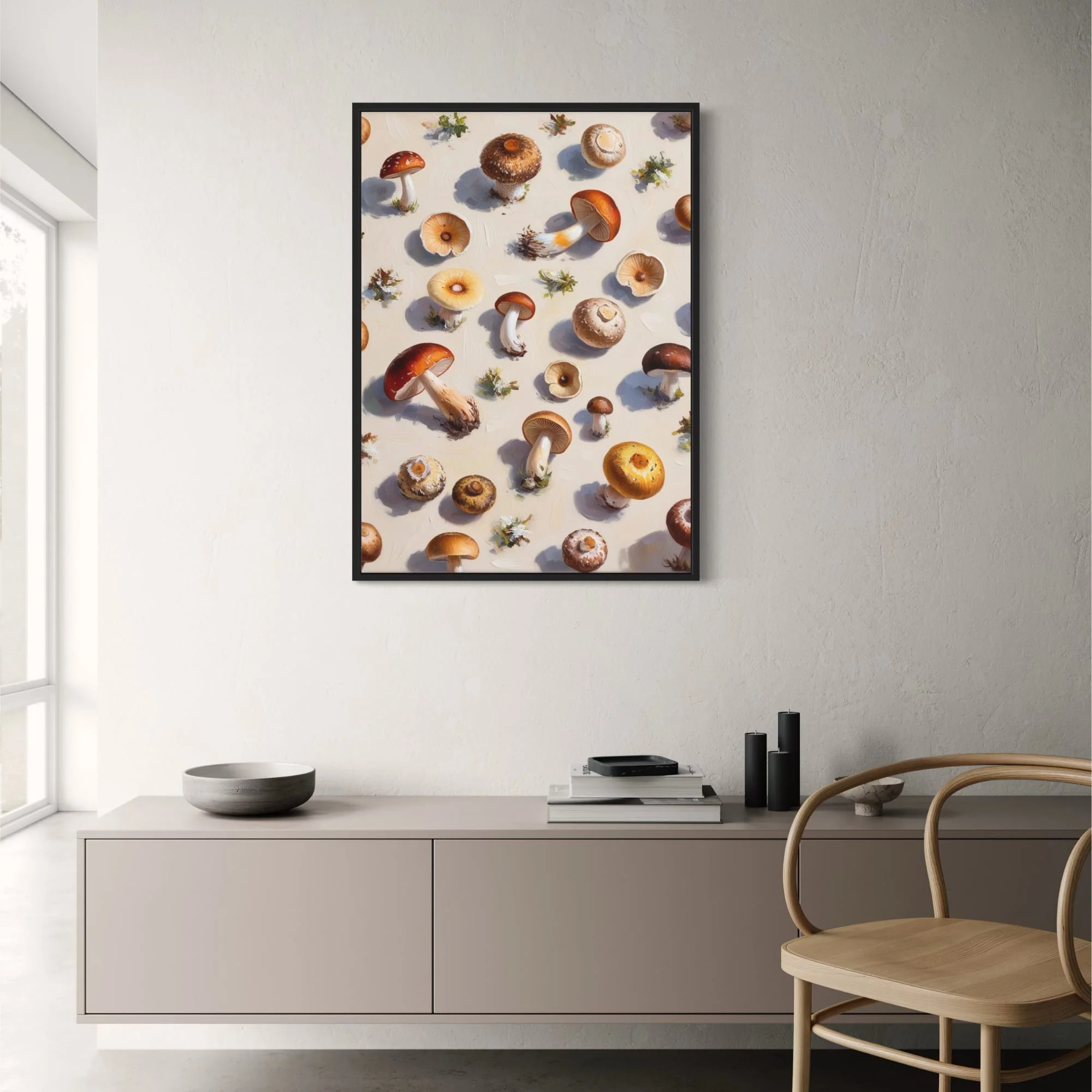 Mushrooms Mix | Vintage Botanical Illustration - Image 2