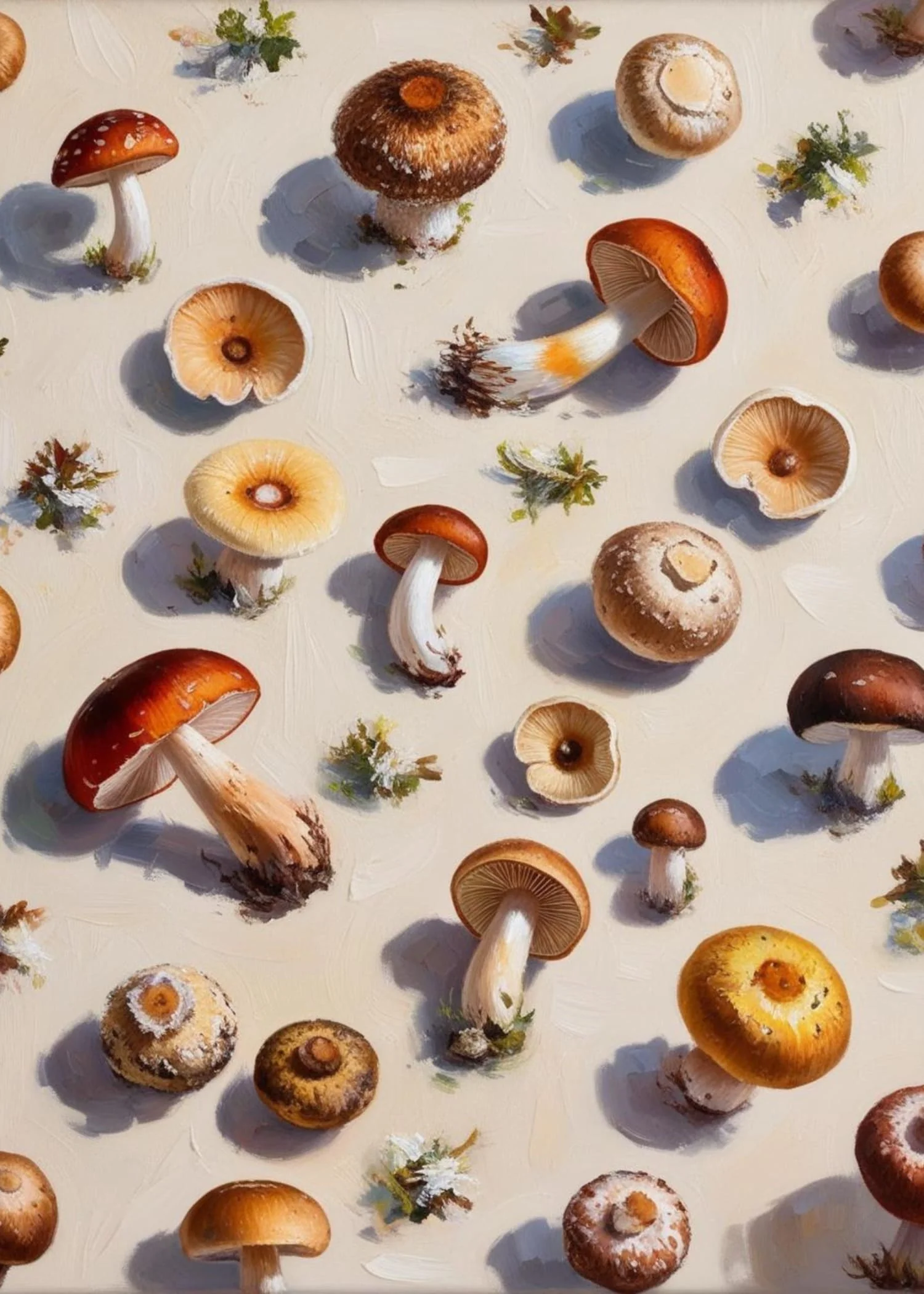 Mushrooms Mix | Vintage Botanical Illustration - Image 4