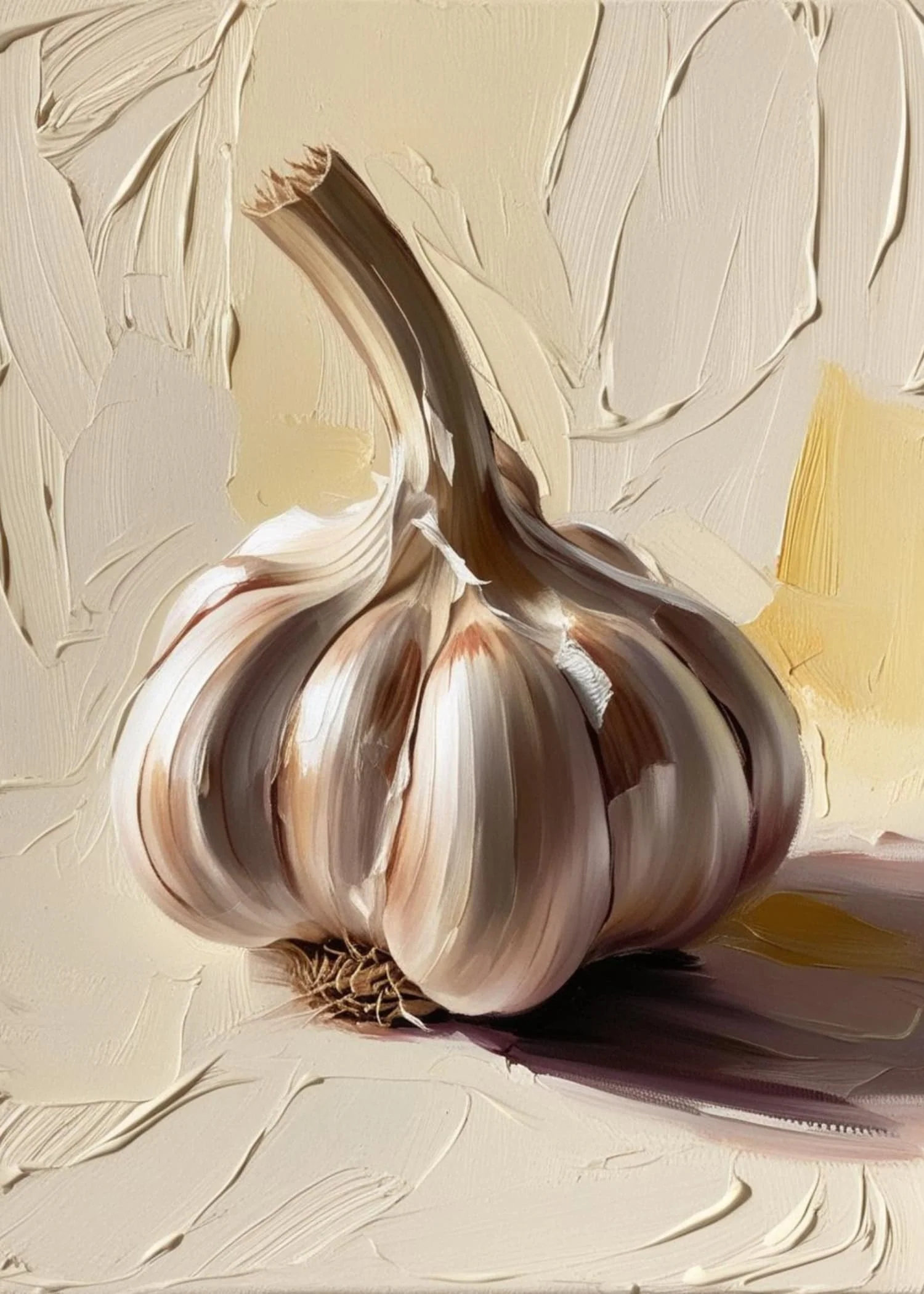 Garlic Head | Vegetable Kitchen Art - Image 4