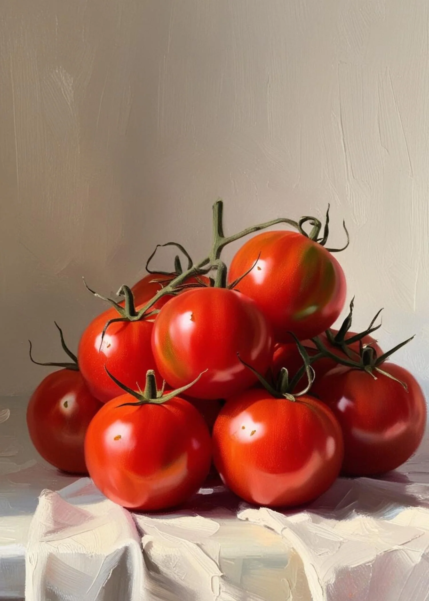 Fresh Tomatoes | Colorful Botanical Kitchen Art - Image 4