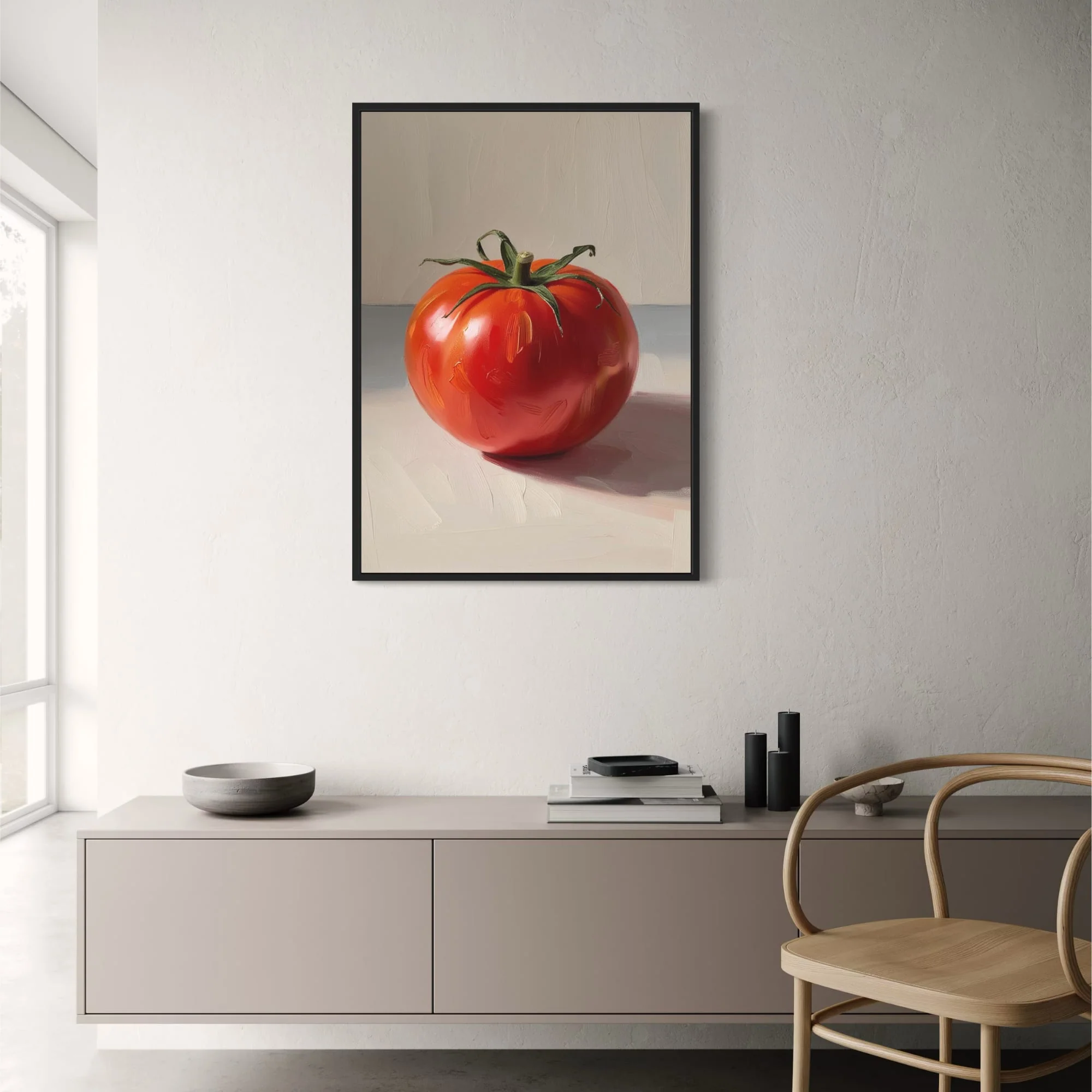 Juicy Tomato | Modern Kitchen Illustration - Image 2