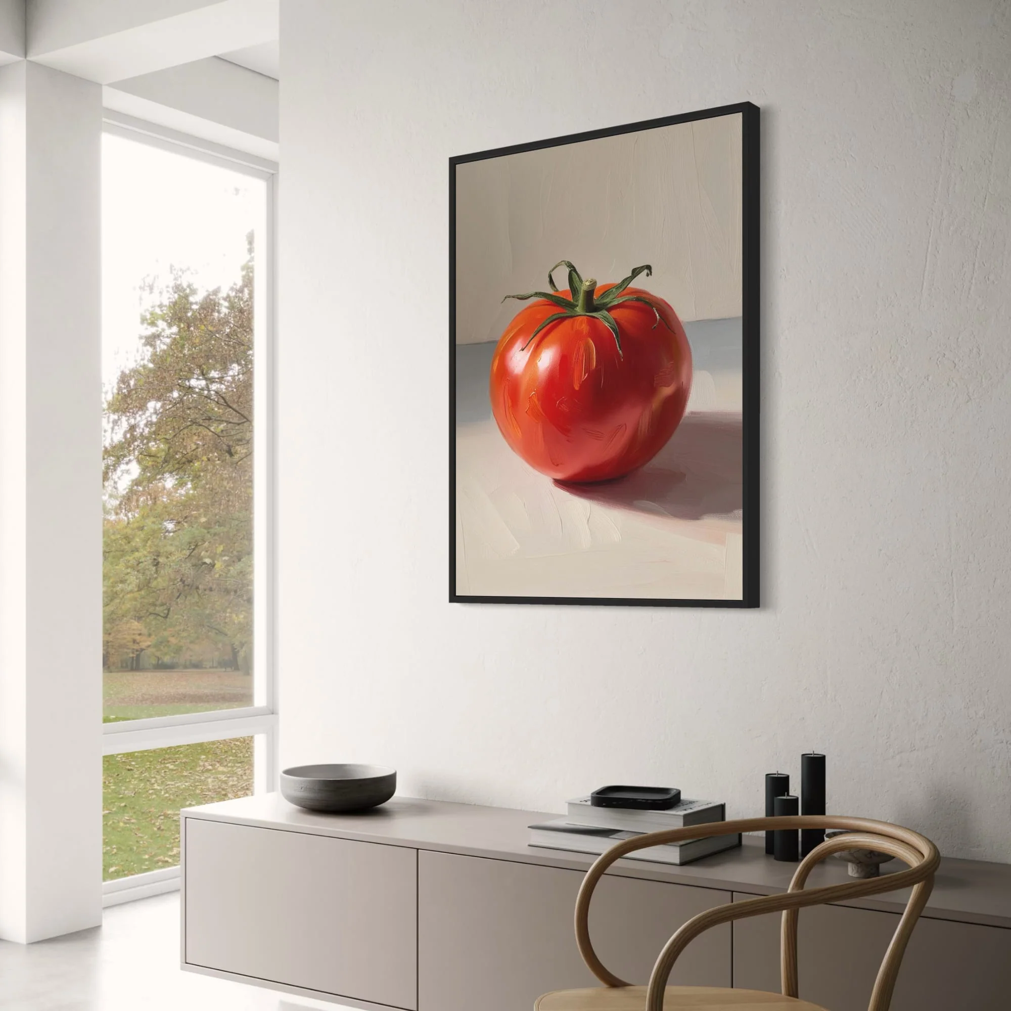 Juicy Tomato | Modern Kitchen Illustration - Image 3