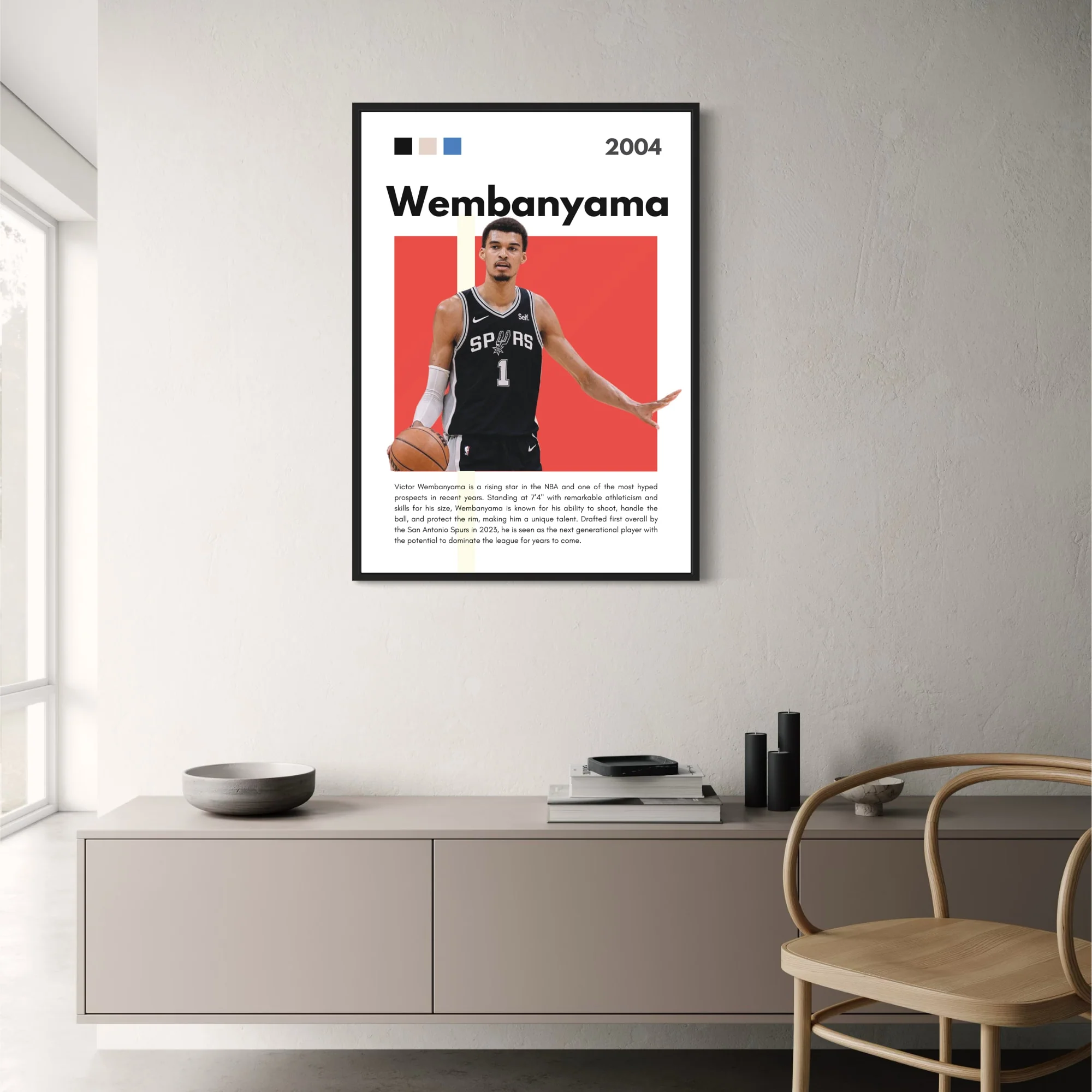 Victor Wembanyama | Spurs 2023 | Iconic Jersey - Image 2
