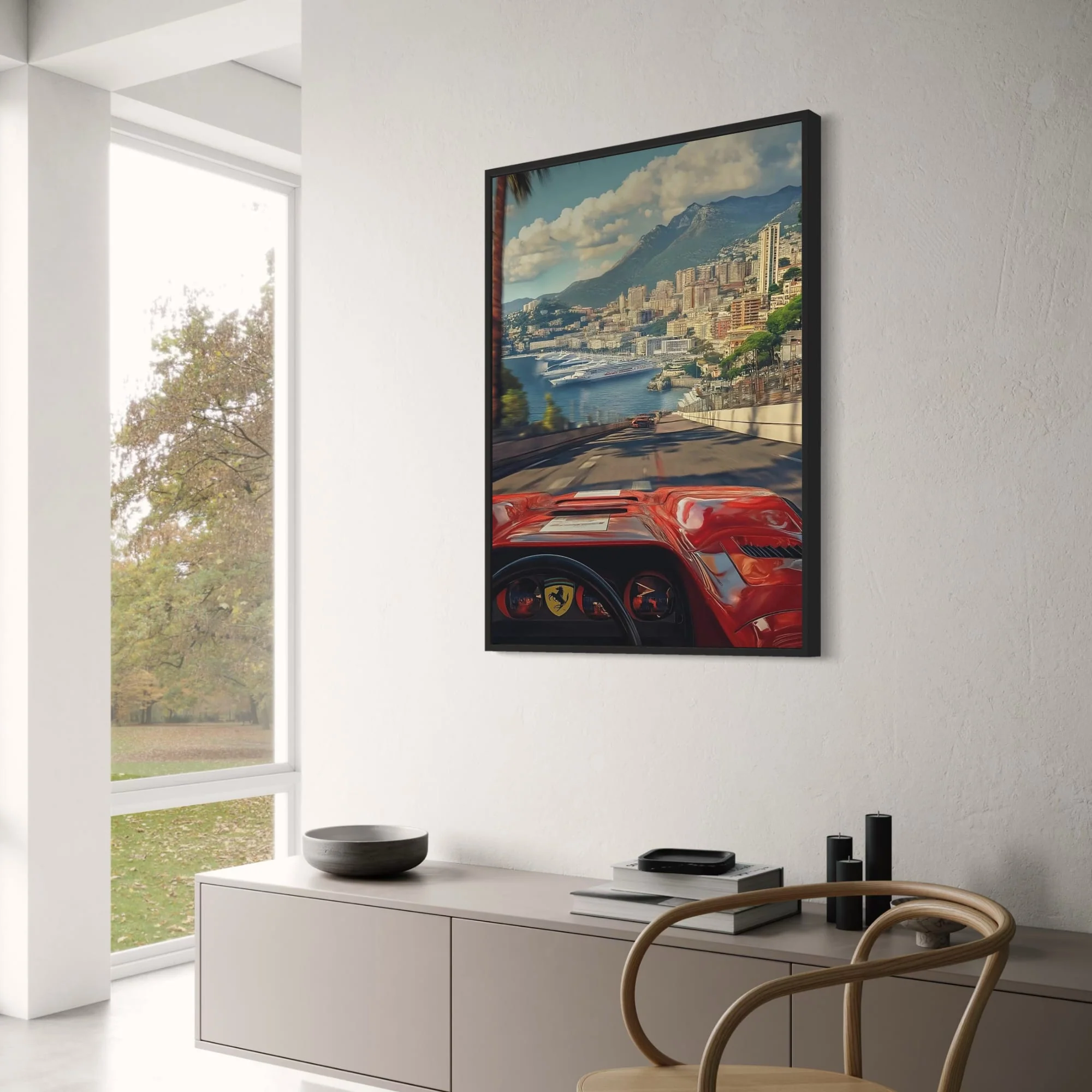 Monaco F1 Grand Prix | Ferrari 512 TR Interior - Image 3