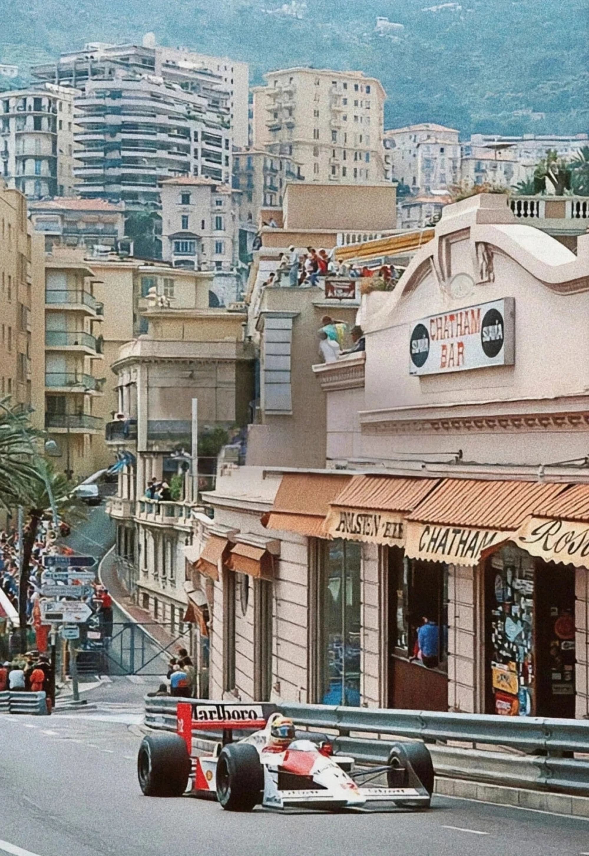 Monaco F1 | Ayrton Senna & Alain Prost | Vintage Racing - Image 4