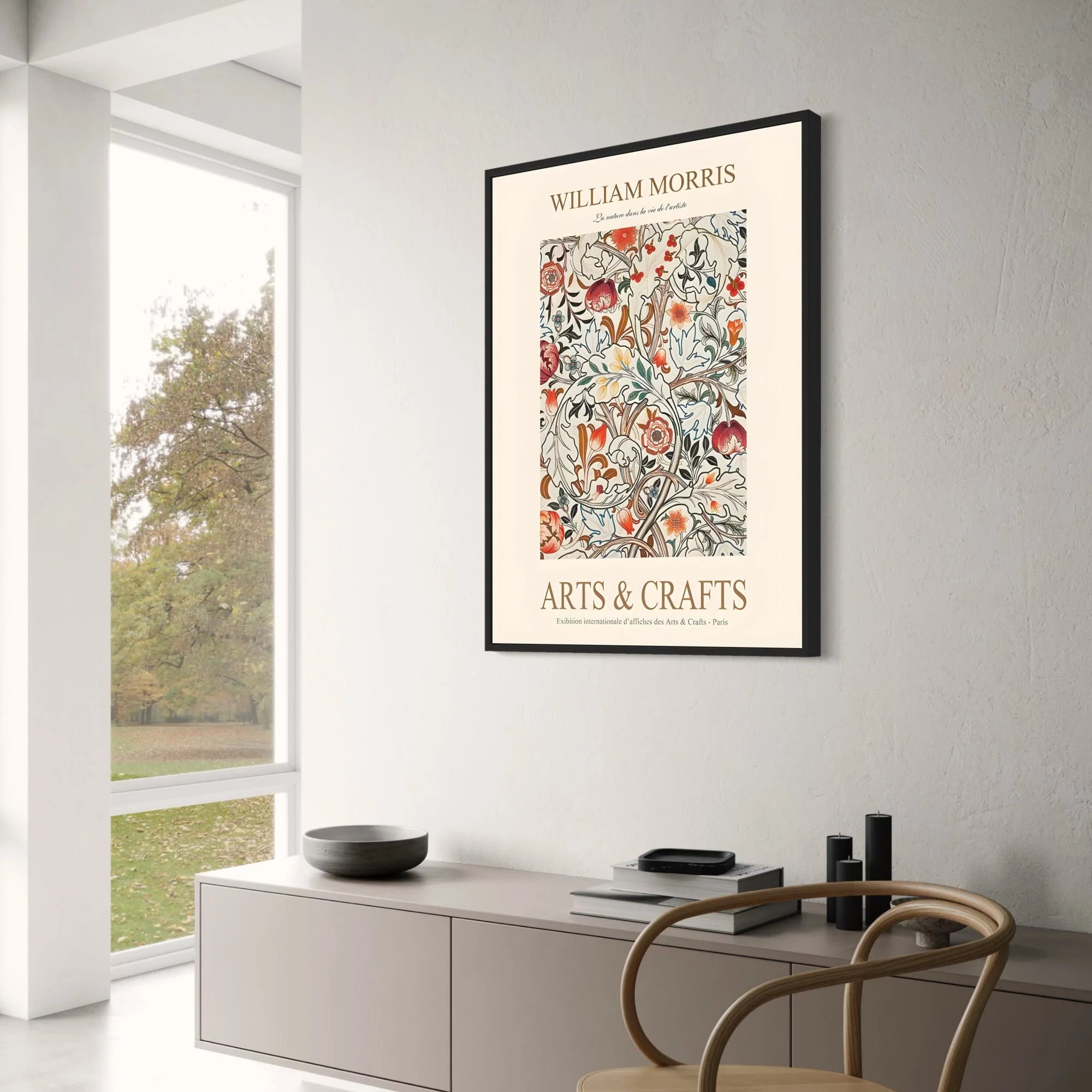 William Morris Acanthus | Vintage Botanical Design - Image 3