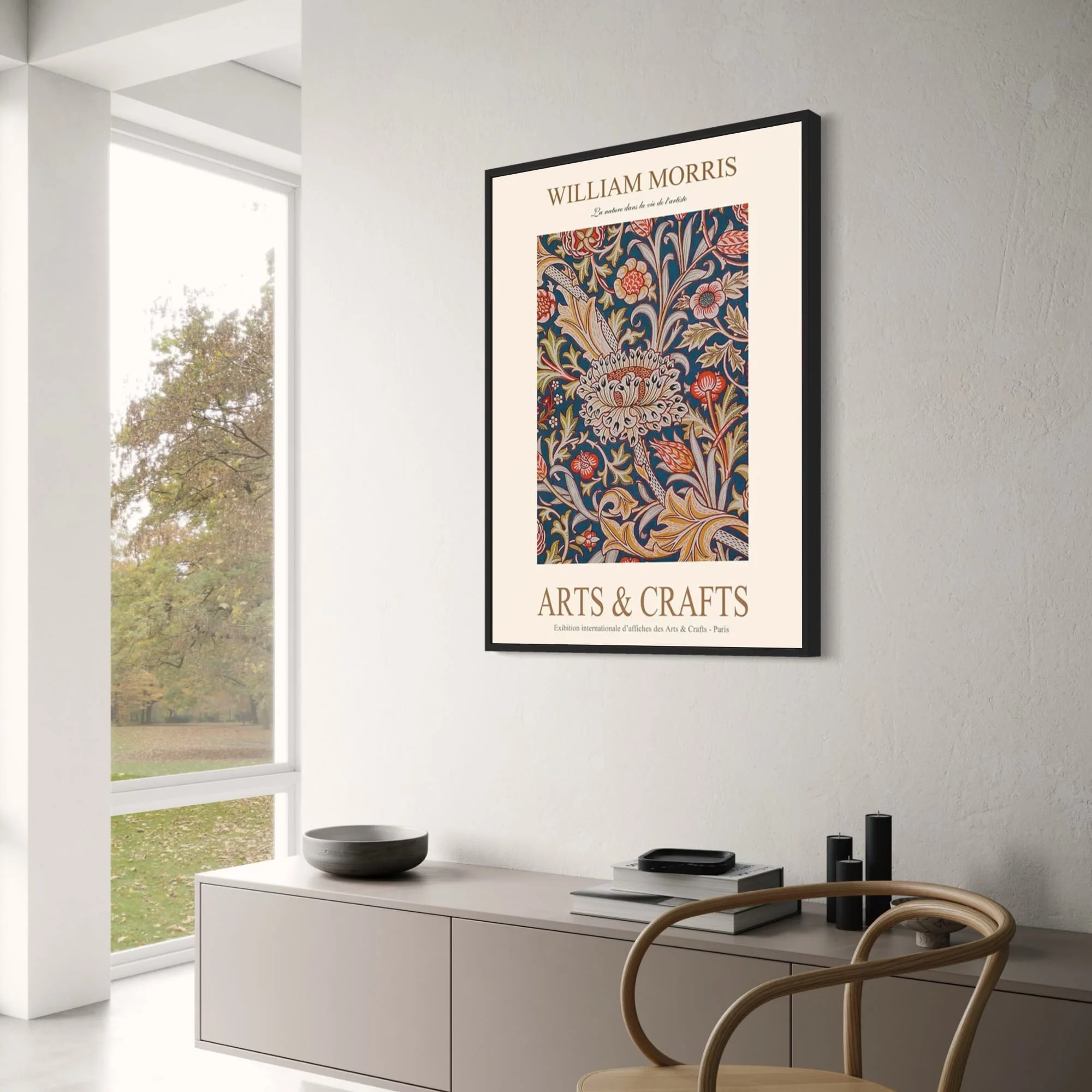 William Morris | Garden Flower Botanic Design | Classic Floral Artwork - Image 3
