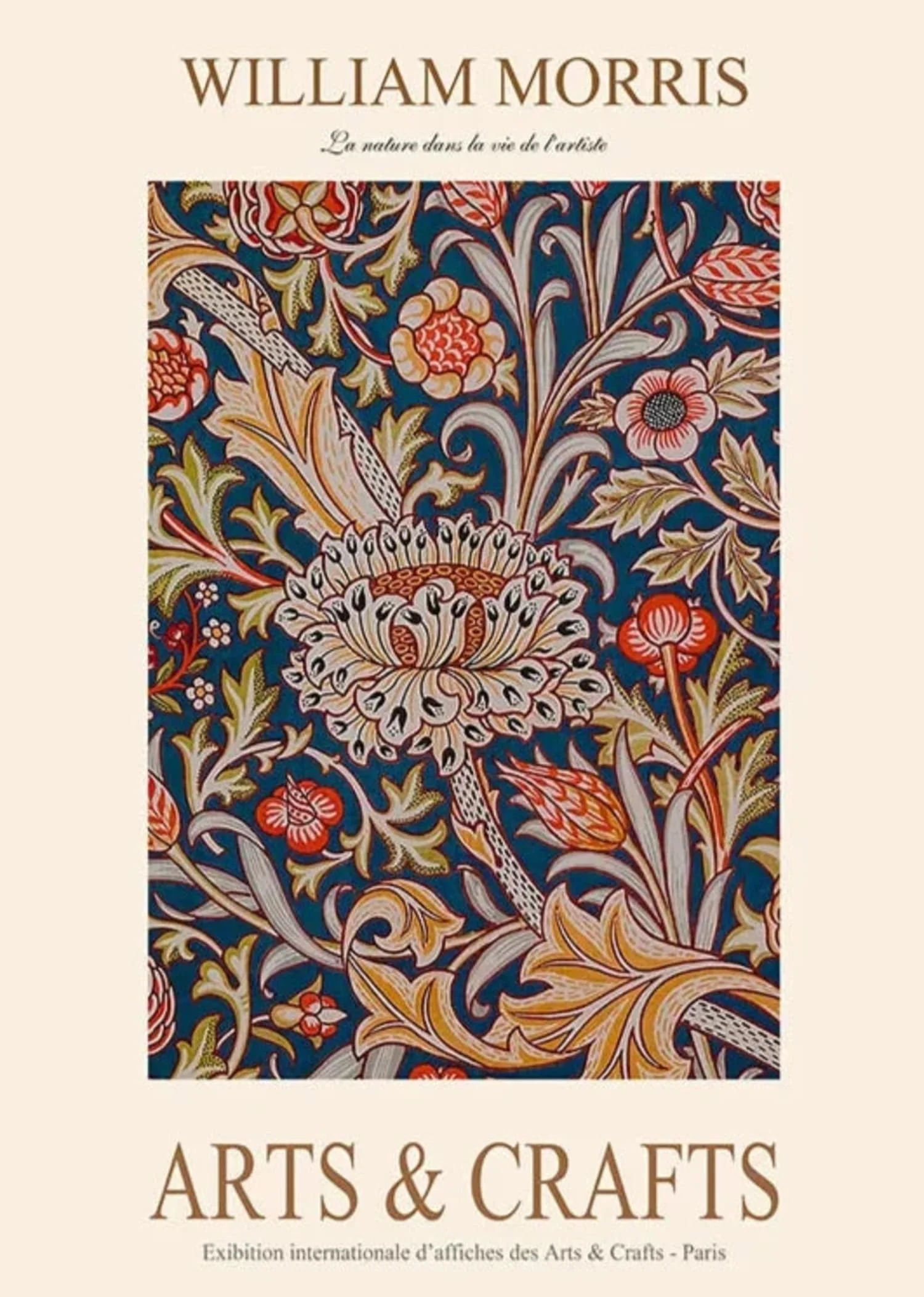 William Morris | Garden Flower Botanic Design | Classic Floral Artwork - Image 4