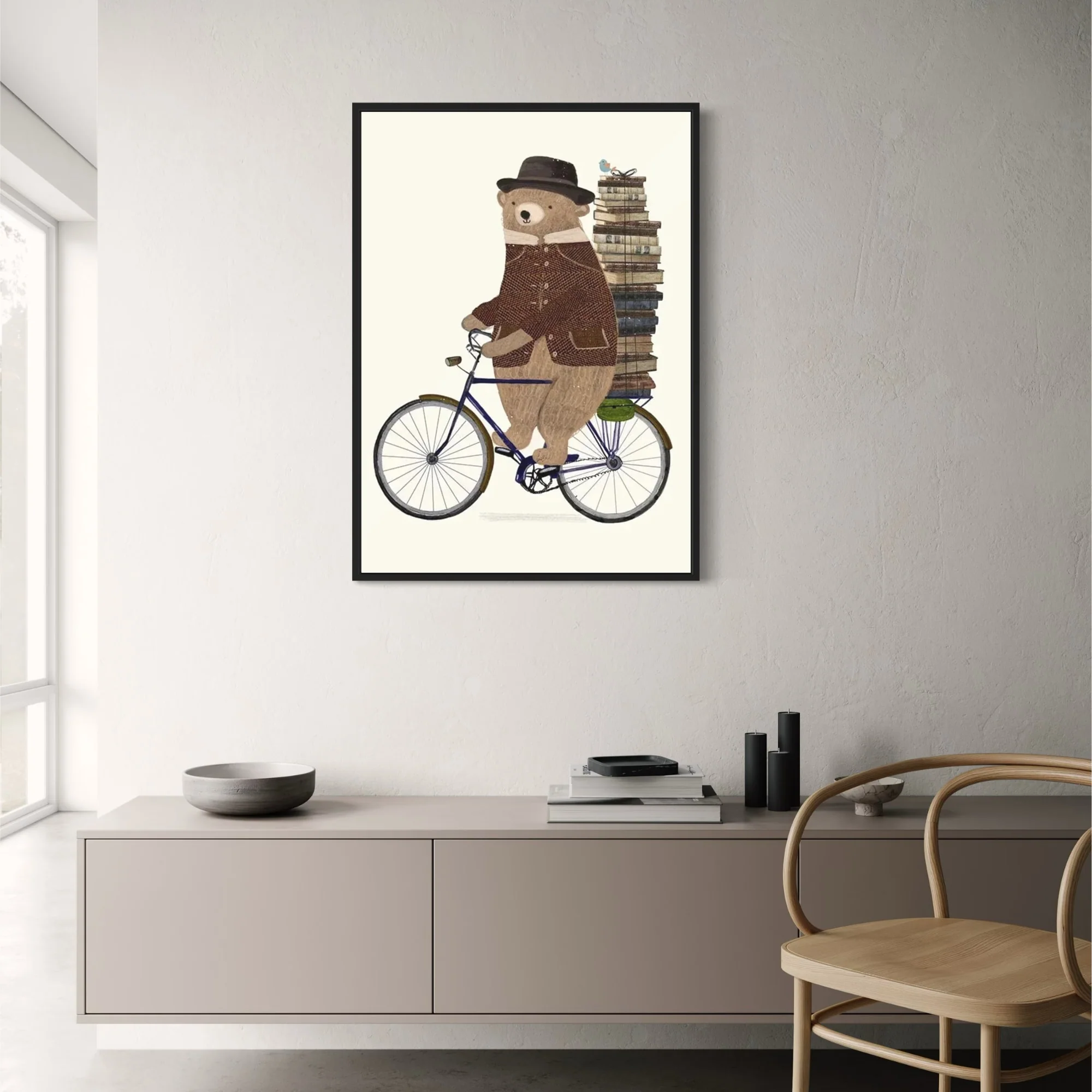 Bear's Bibliocycle | Whimsical Animated Adventure - Image 2