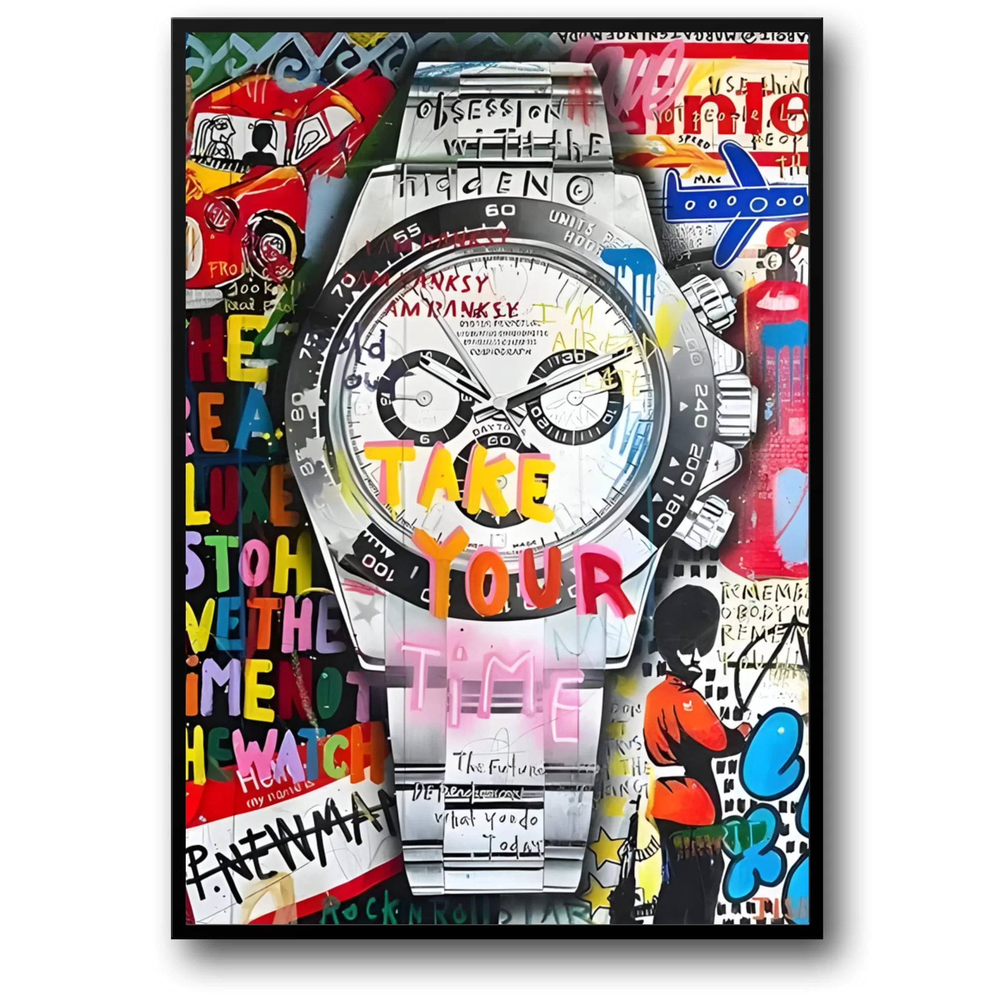 Graffiti Art | Tribute to Rolex Daytona | Urban Style