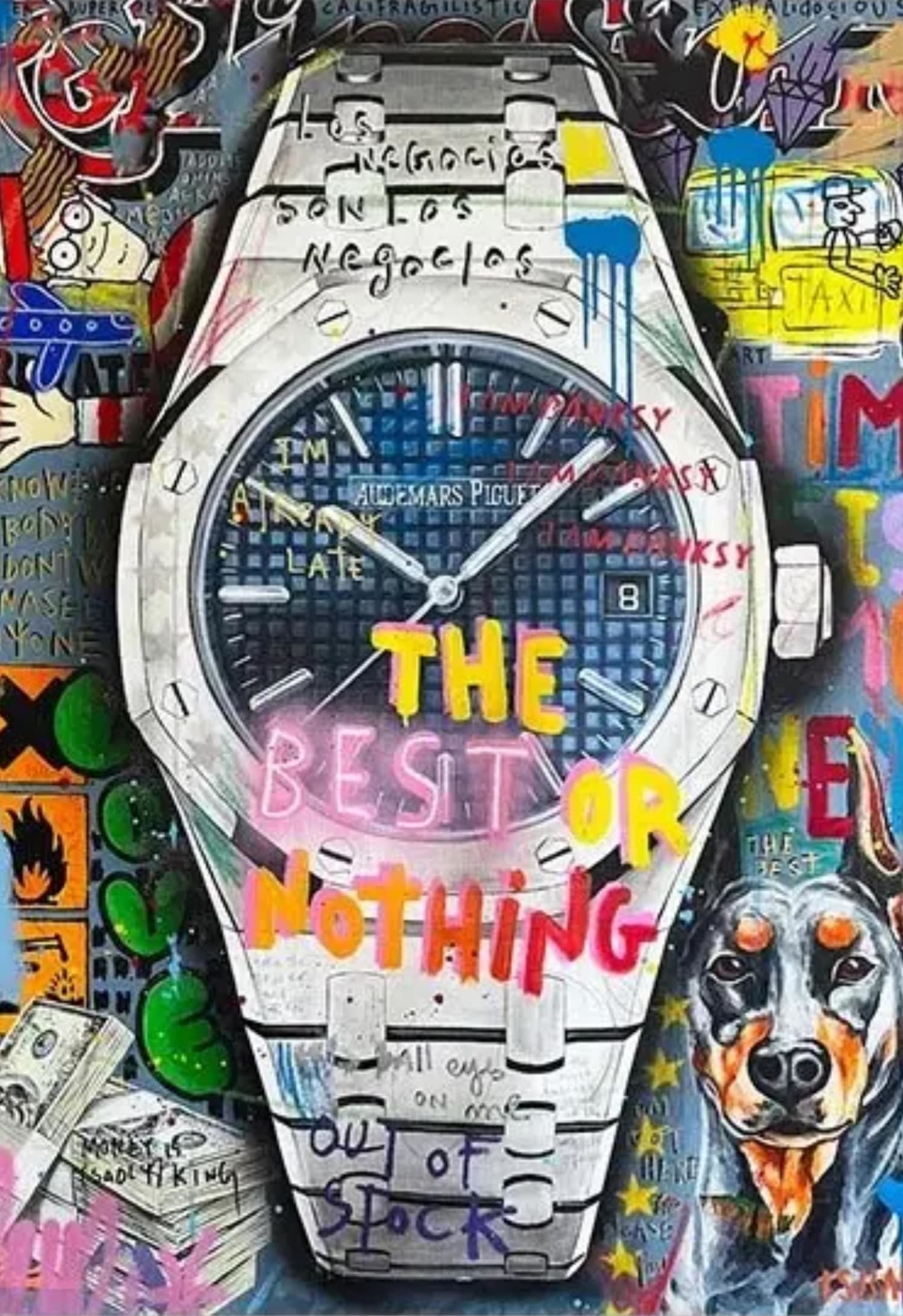Graffiti Timepiece | Audemars Piguet Royal Oak - Image 4