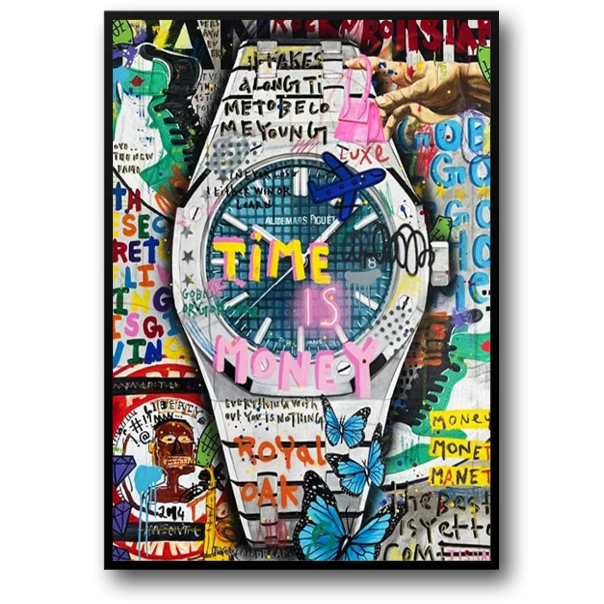 Graffiti Audemars Piguet | Colorful Timepiece Art