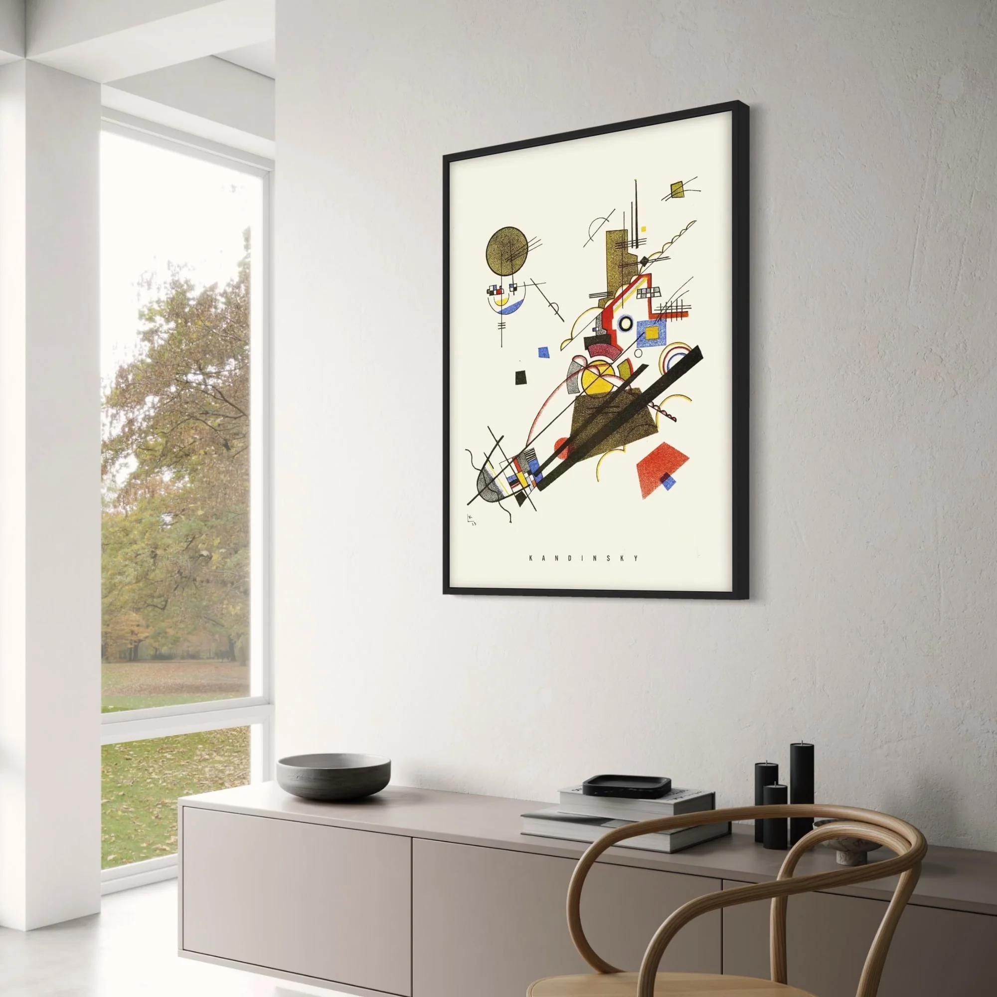 Kandinsky's Joyous Ascent | Vibrant Abstract - Image 3
