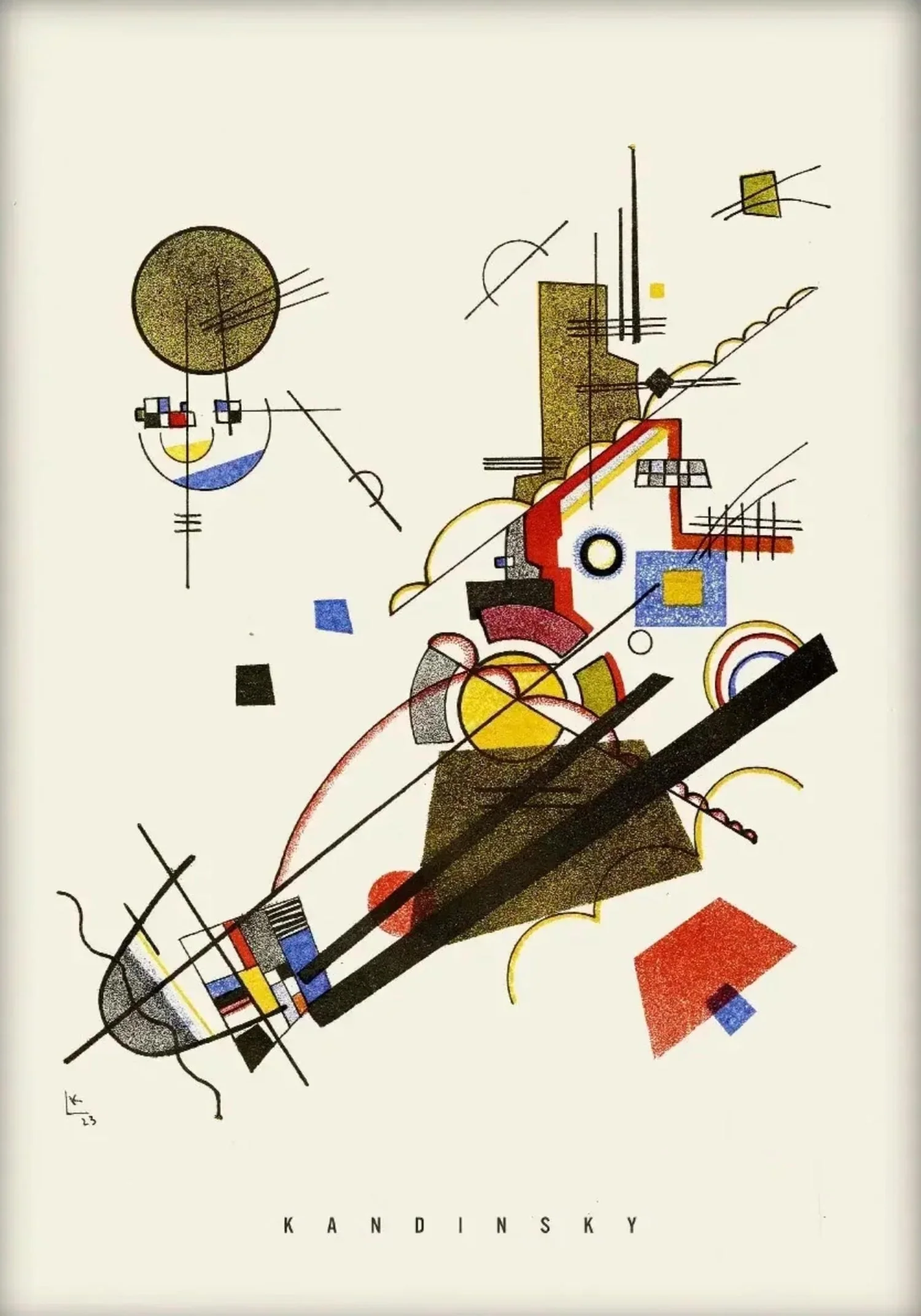 Kandinsky's Joyous Ascent | Vibrant Abstract - Image 4