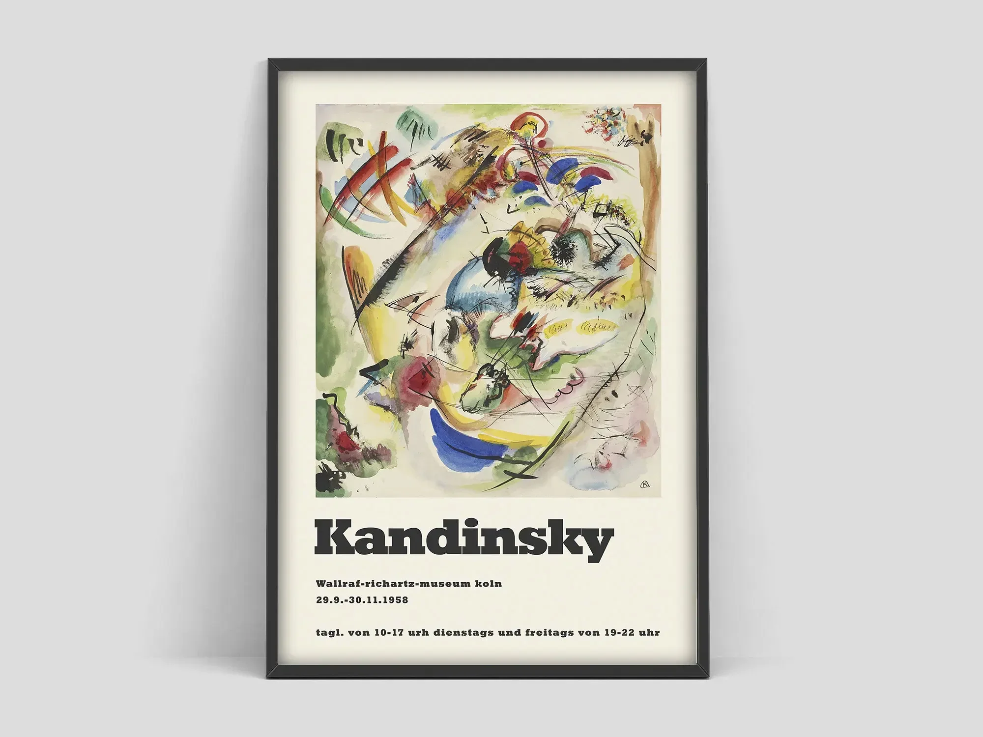 Kandinsky 1913 | Dreamy Improvisation | Vintage Abstract