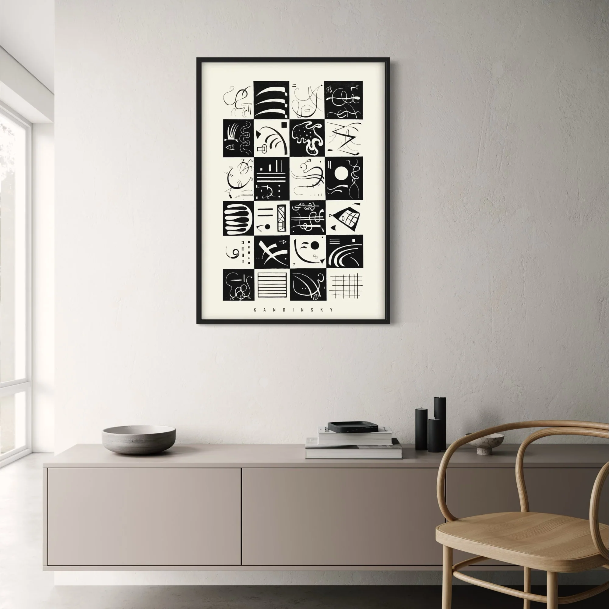 Kandinsky Thirty | Abstract Modern Art | Colorful Design - Image 2