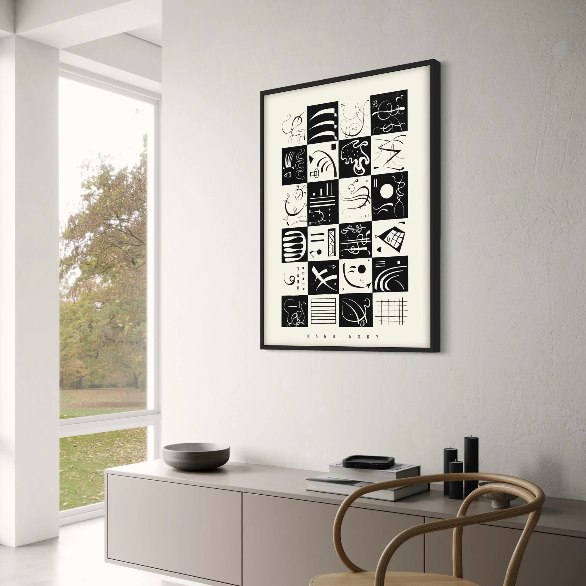 Kandinsky Thirty | Abstract Modern Art | Colorful Design - Image 3