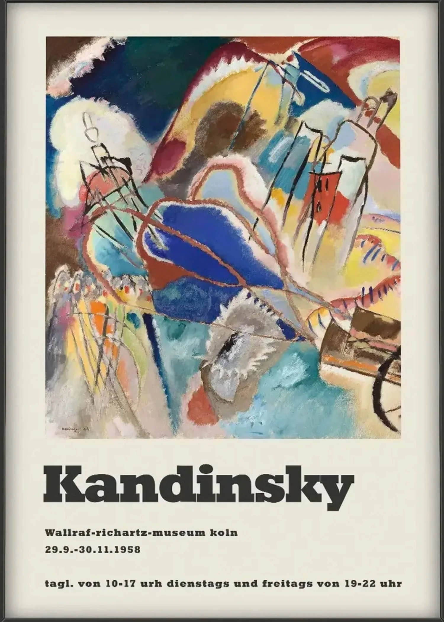 Improvisation No.30 by Kandinsky | Abstract Art - Image 4