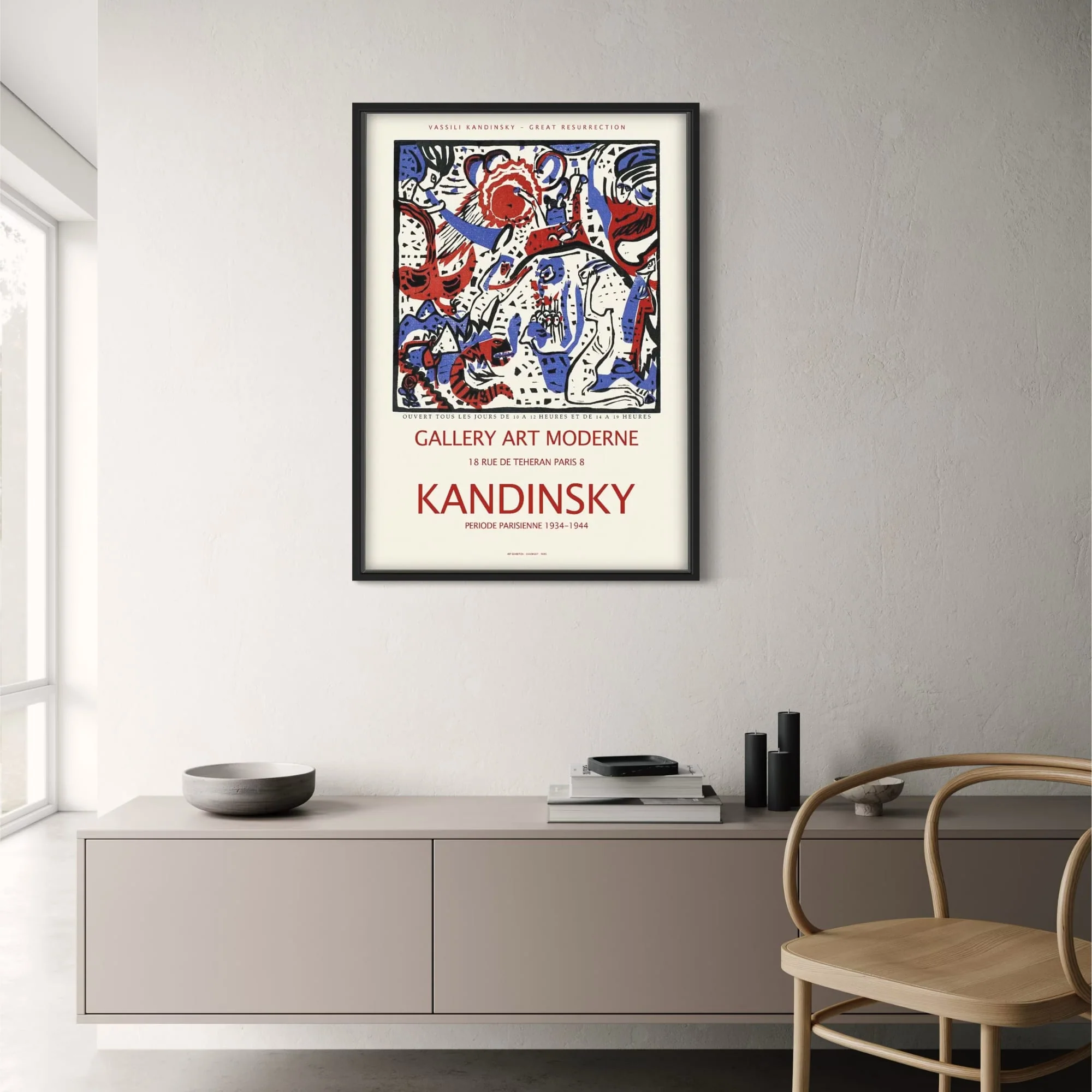 Kandinsky | Great Resurrection | Abstract Art - Image 2