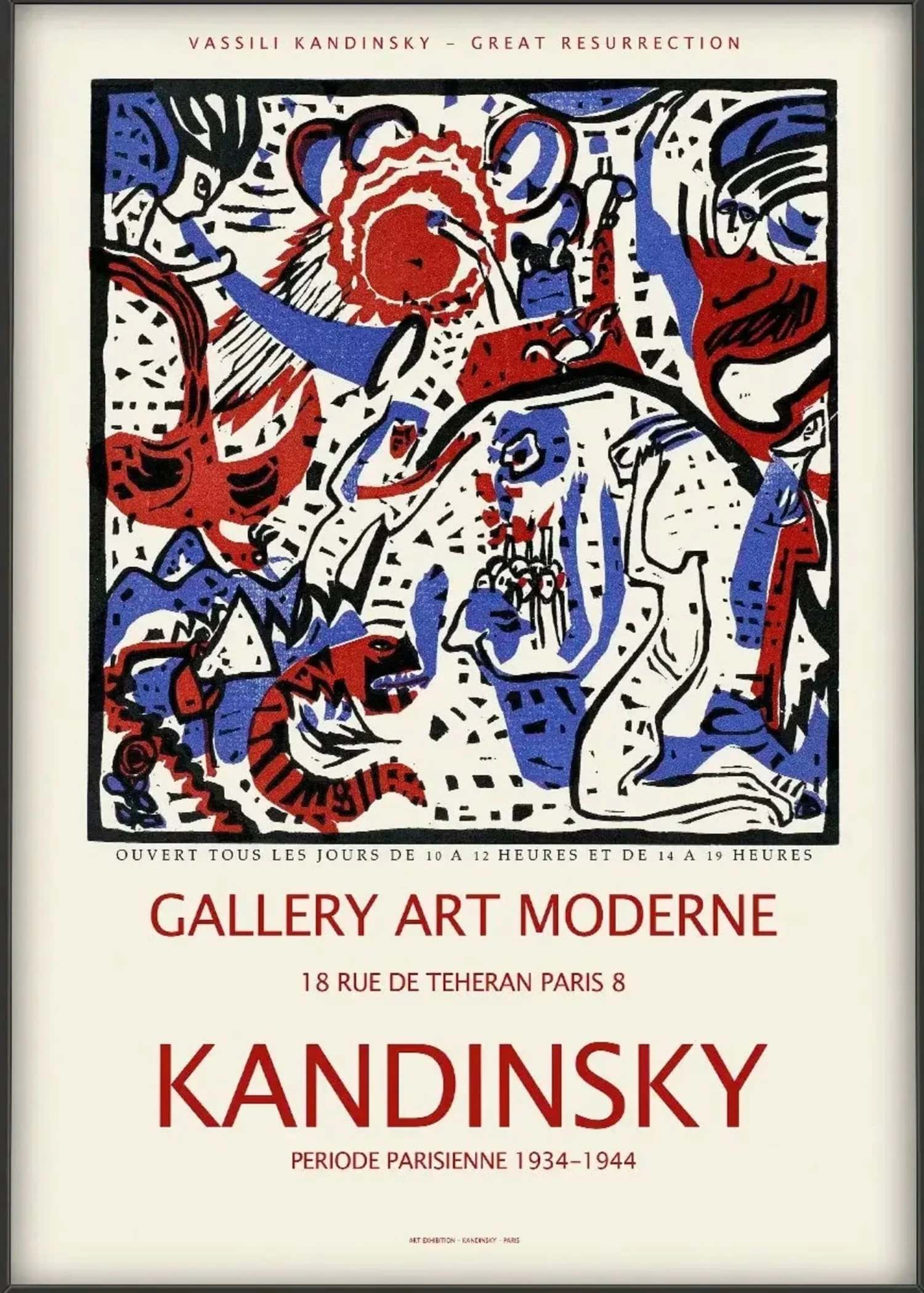 Kandinsky | Great Resurrection | Abstract Art - Image 4