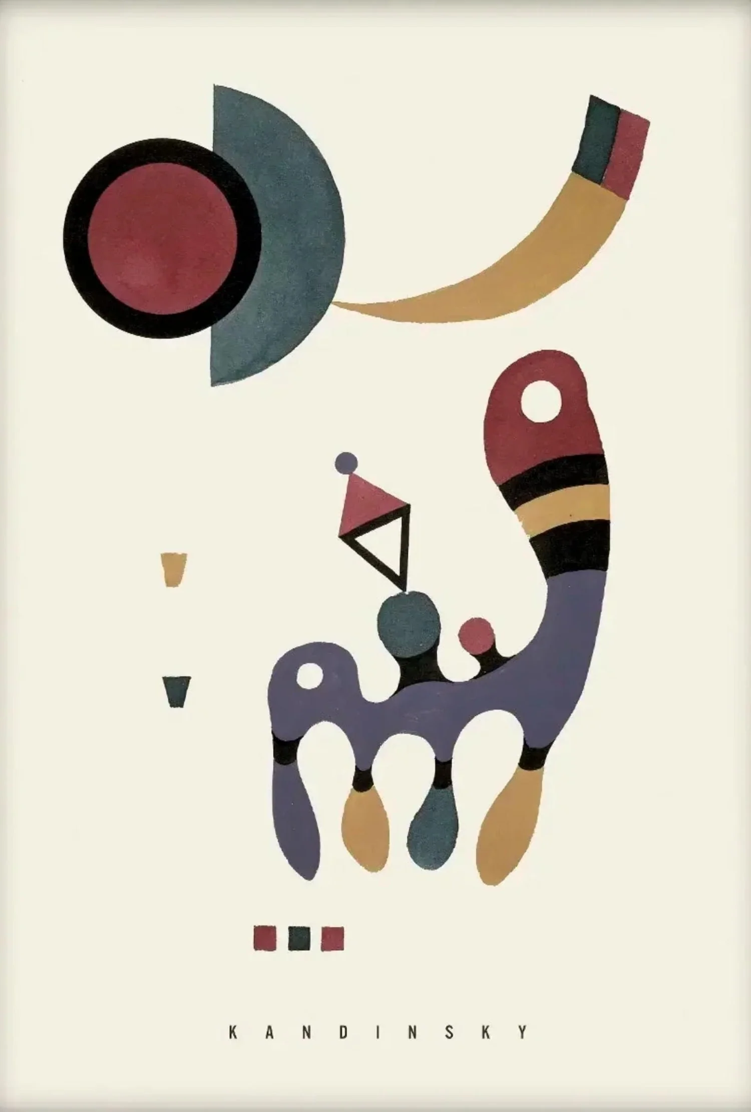 Kandinsky | Composition | Abstract 1944 - Image 4