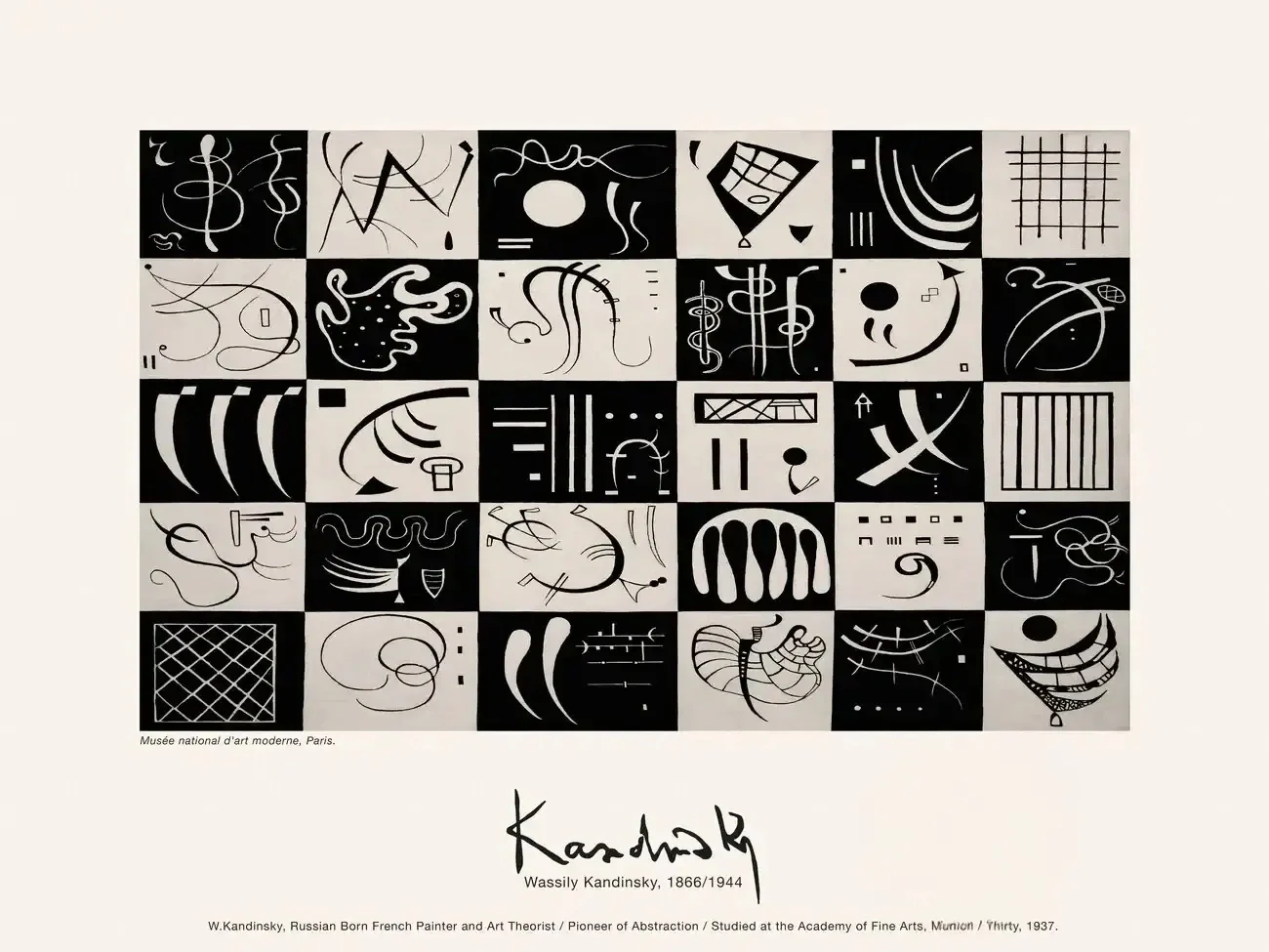 Kandinsky's Thirty, 1937 | Abstract, Colorful