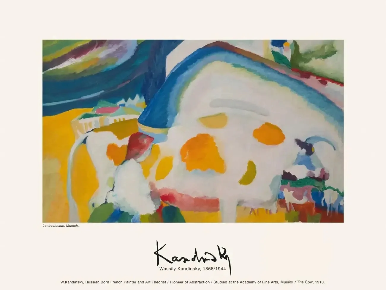Kandinsky | Dreamy Improvisation 1913 | Abstract Expressionism