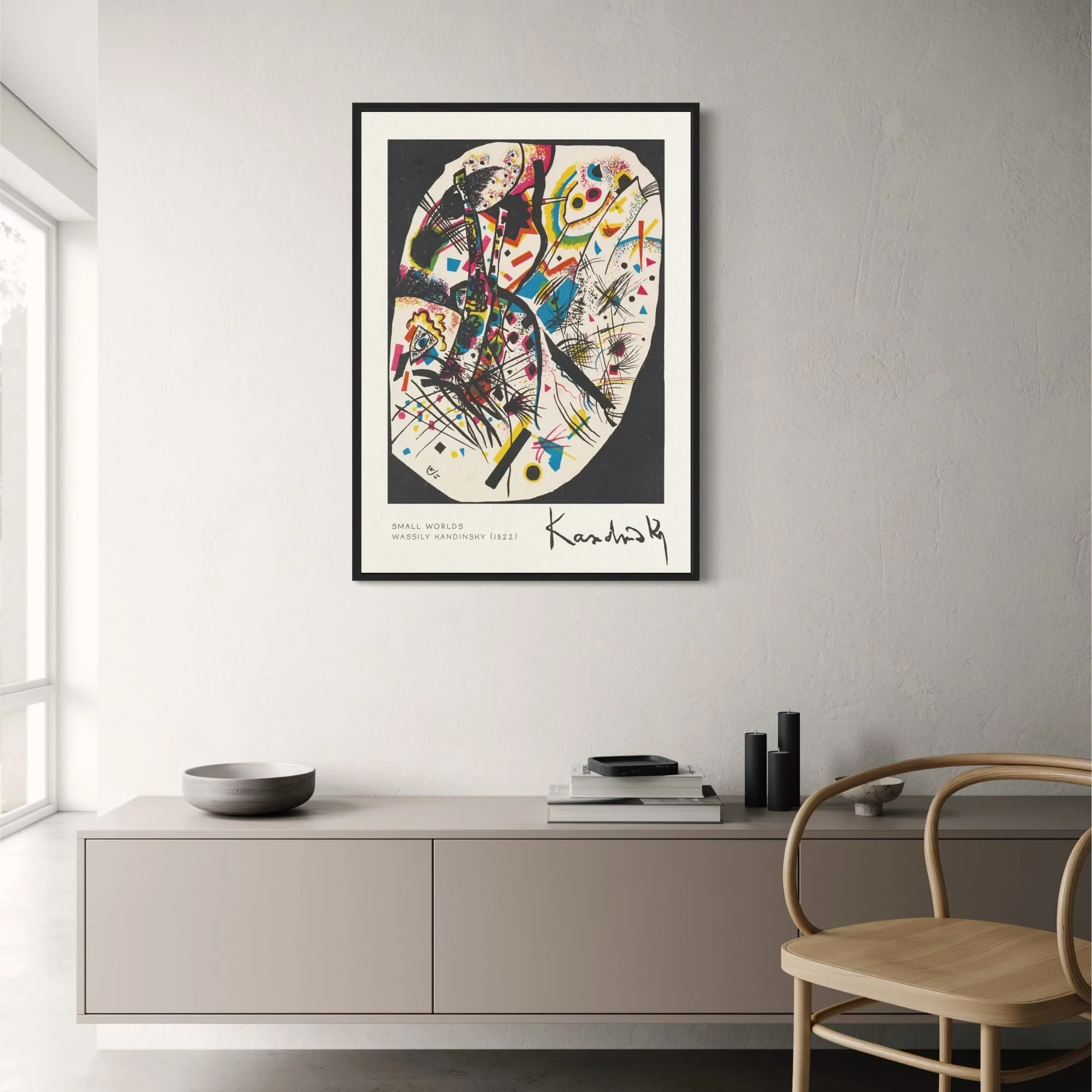Wassily Kandinsky | Small Worlds | Vibrant Abstract Art - Image 2