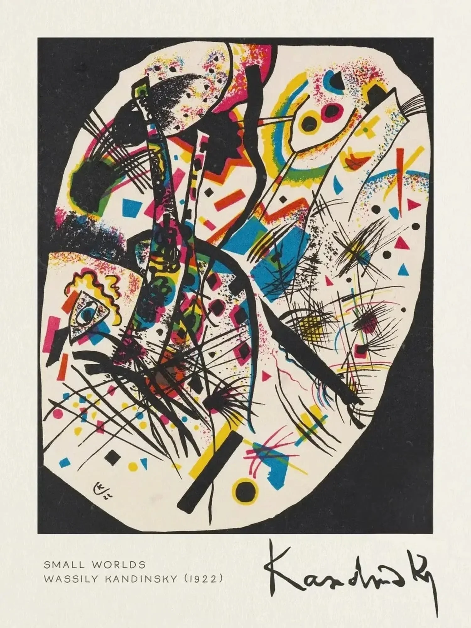Wassily Kandinsky | Small Worlds | Vibrant Abstract Art - Image 4