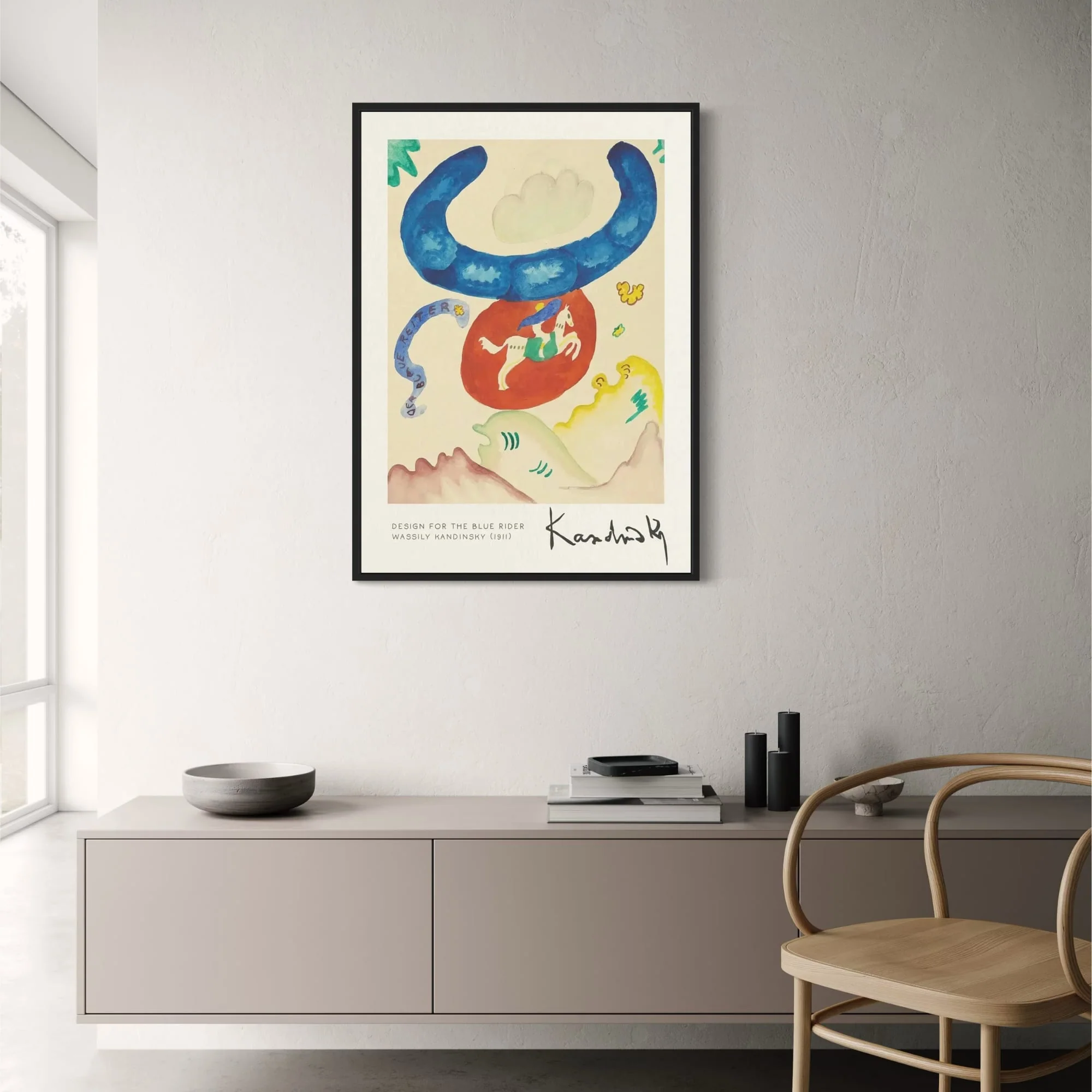 Wassily Kandinsky | The Blue Rider | Vintage Abstract 1931 - Image 2
