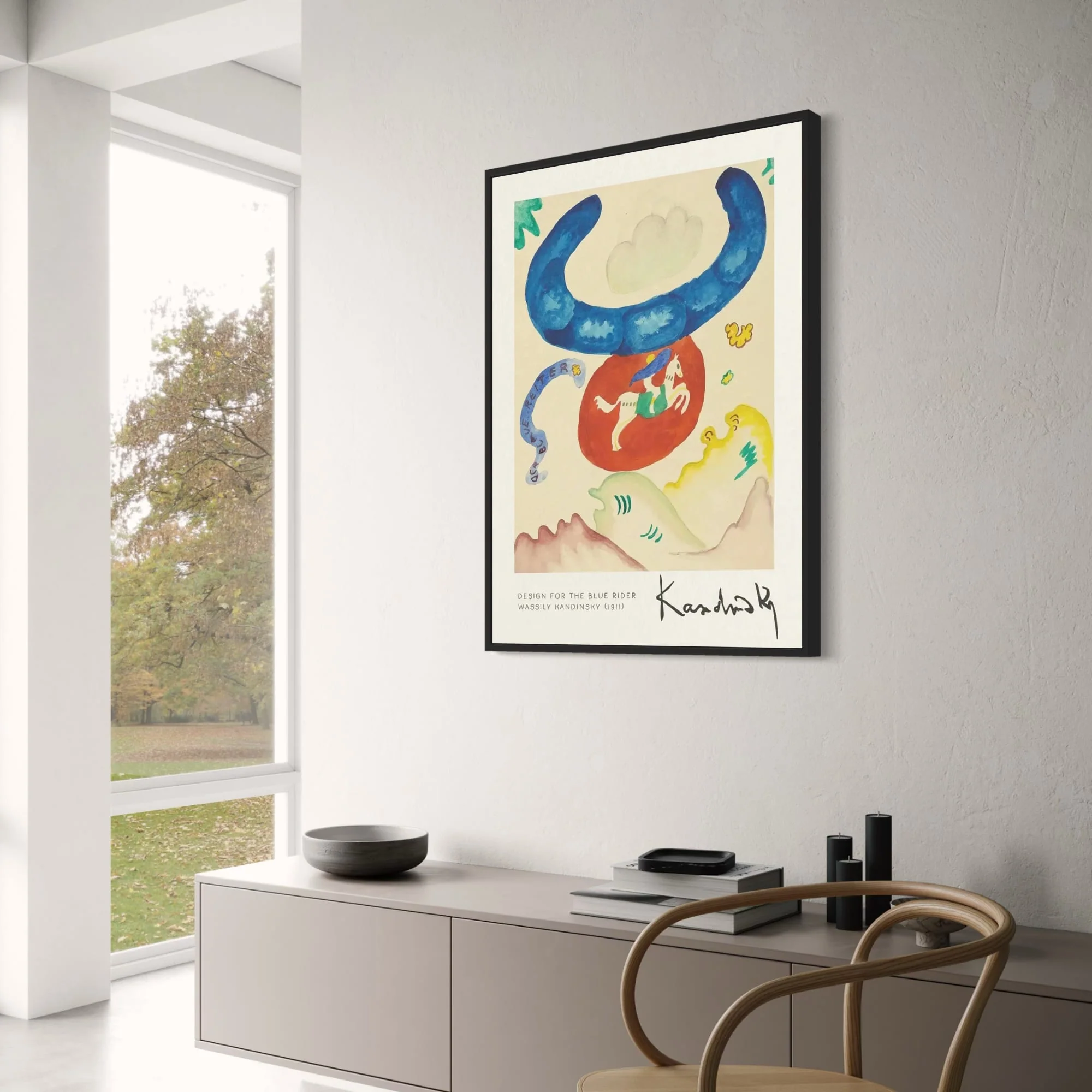 Wassily Kandinsky | The Blue Rider | Vintage Abstract 1931 - Image 3