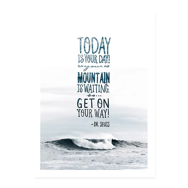 Ocean Waves | Coastal Seascape | Blue Nautical Decor - Image 6